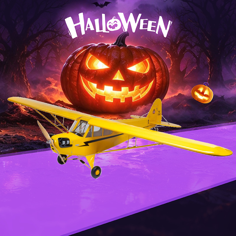 Hangar 9 2100mm J-3 Cub  PNP Basic Electric RC Trainer Airplane-HAN5175