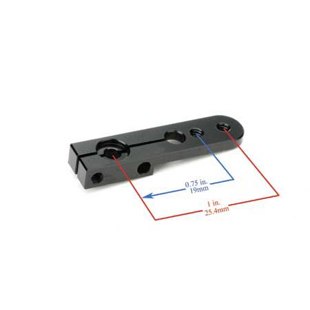 Hangar 9 Aluminum Servo Arm, 1": SPM, JR-HAN9151