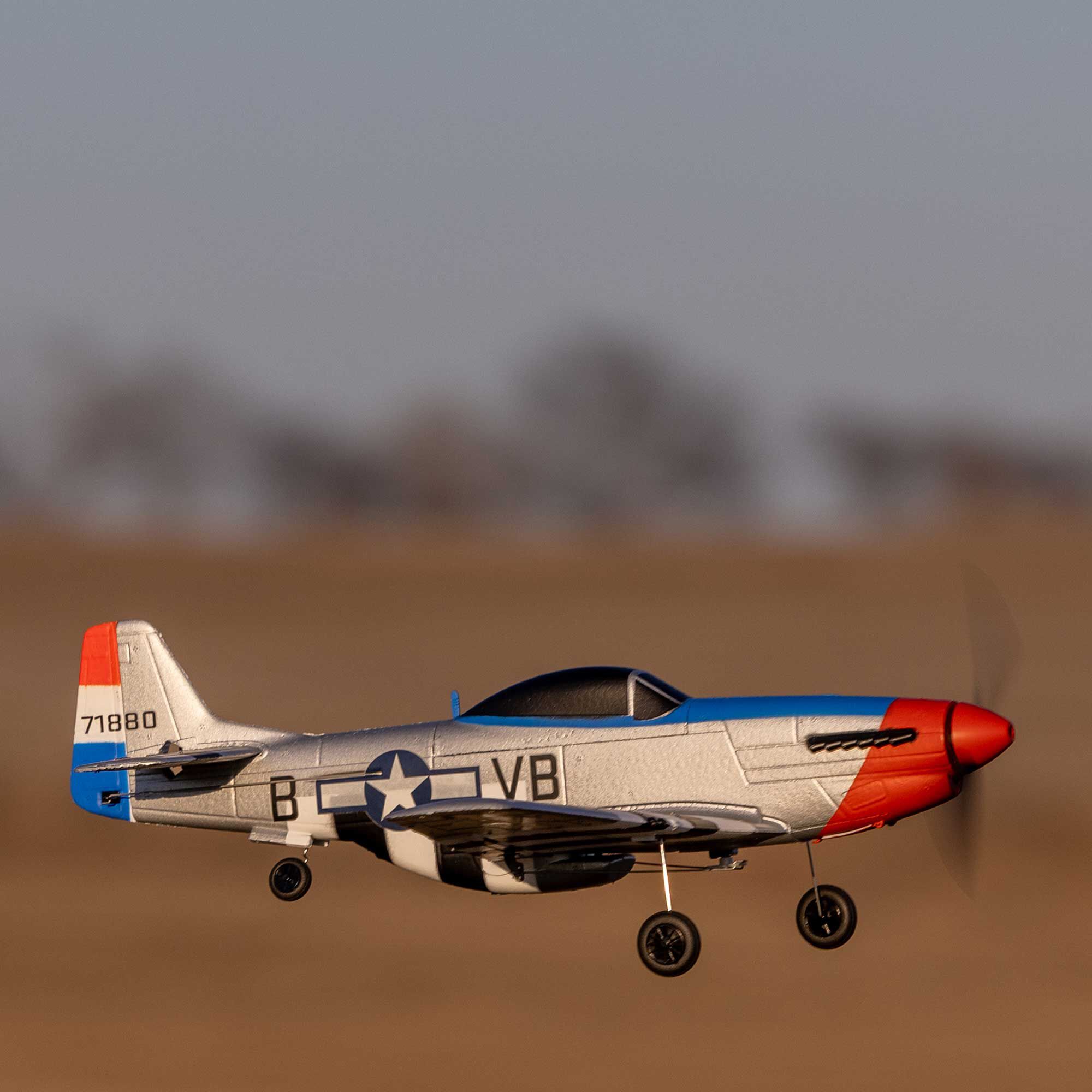 P-51D MUSTANG 90 ラジコン飛行機 HobbyZone P-51D Mustang Micro 450mm RTF Basic Electric RC