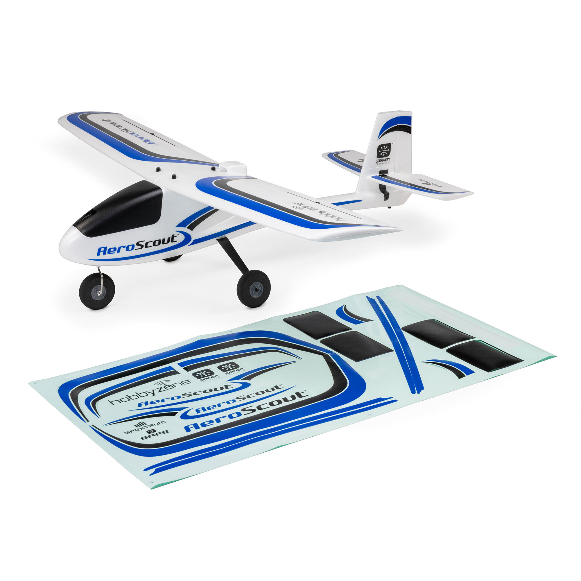 HBZ-4027 AeroScout Blue Decal Sheet-HBZ-4027