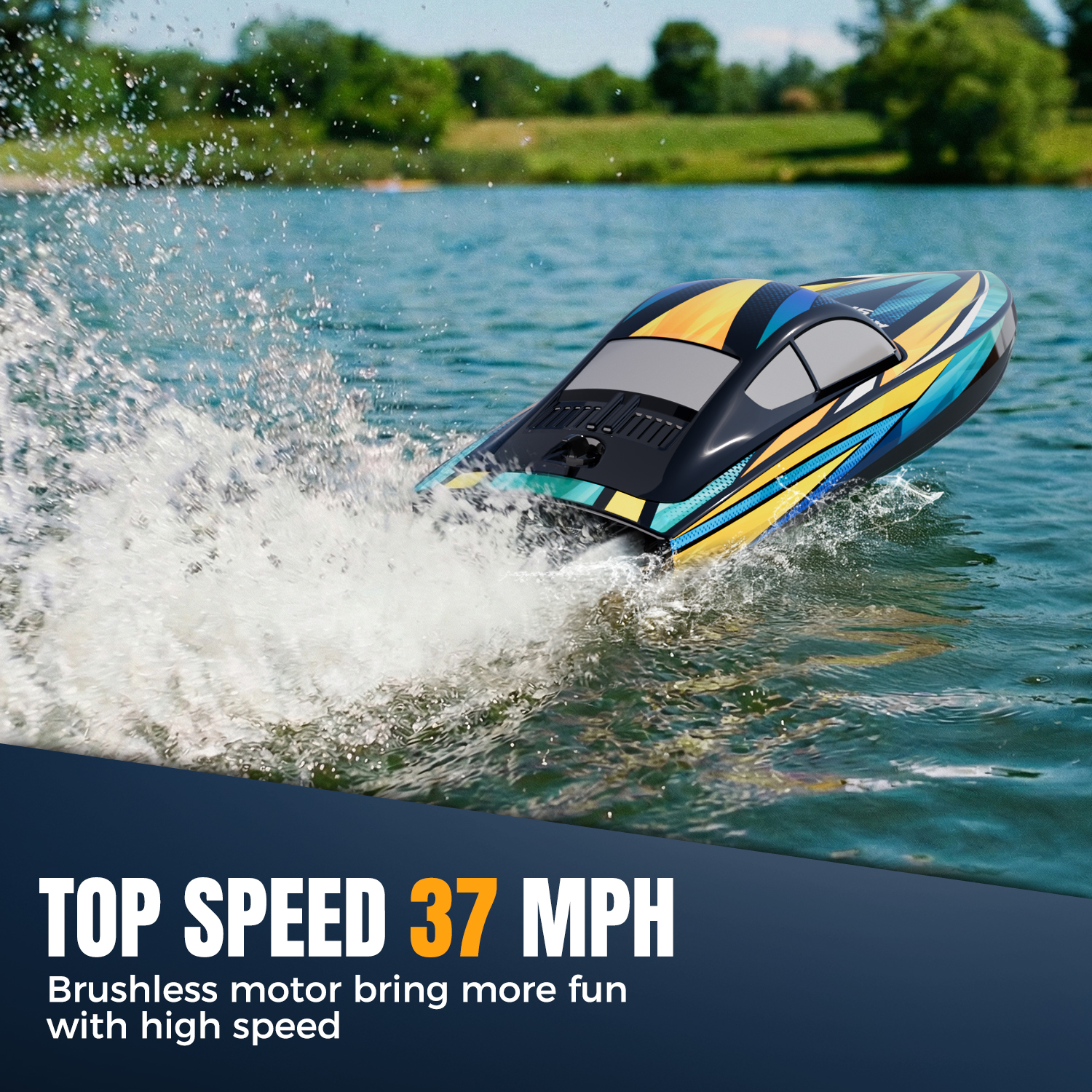 VOLANTEX ARROBOLT SR60 RC Boat-EXA79208BR