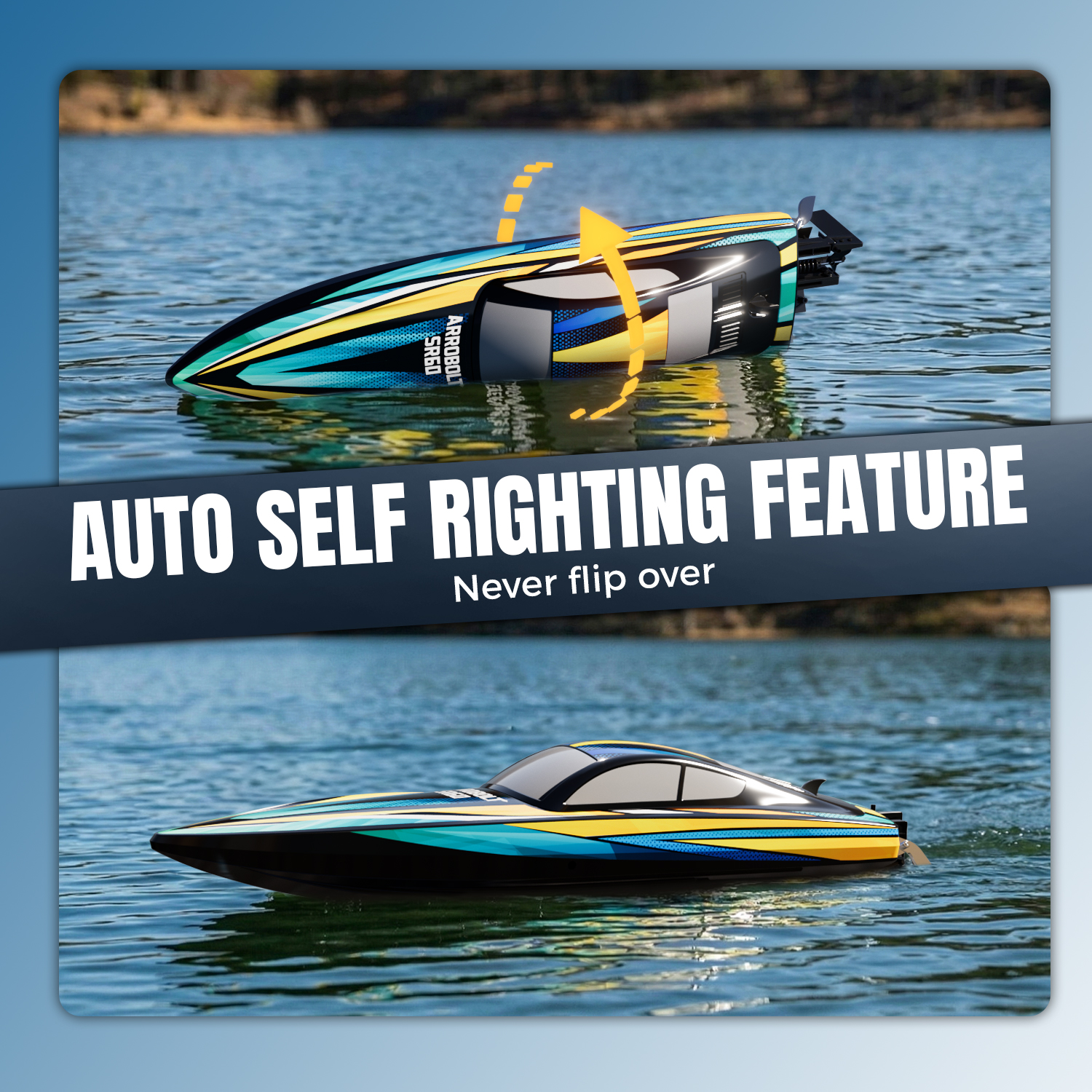 VOLANTEX ARROBOLT SR60 RC Boat-EXA79208BR