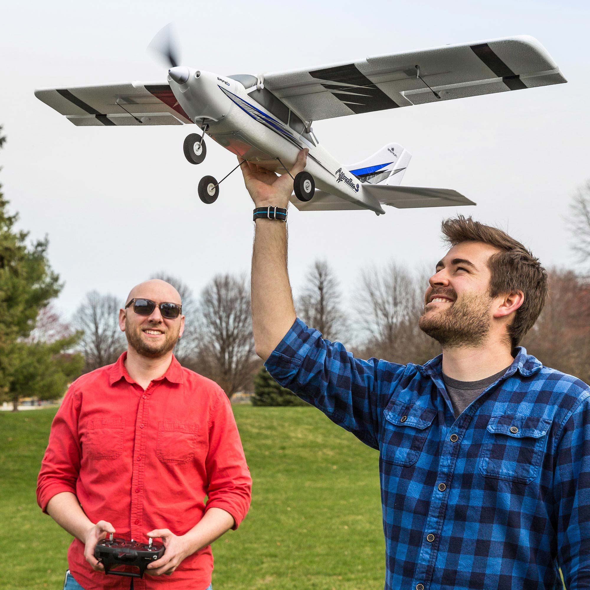 HobbyZone Apprentice S 2 1.2m RTF RC airplane with SAFE.