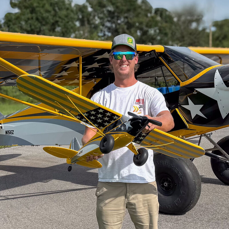 HobbyZone 1300mm Carbon Cub S 2 Cleetus McFarland Special Edition RTF Basic Trainer RC Airplane-HBZ32001SE