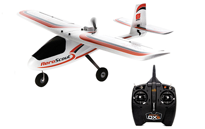 航空機・ヘリコプター R/C SPORTS TRAINER MODEL CLASSIC HobbyZone AeroScout S 2 1.1m RTF Basic-HOBBY ZONE