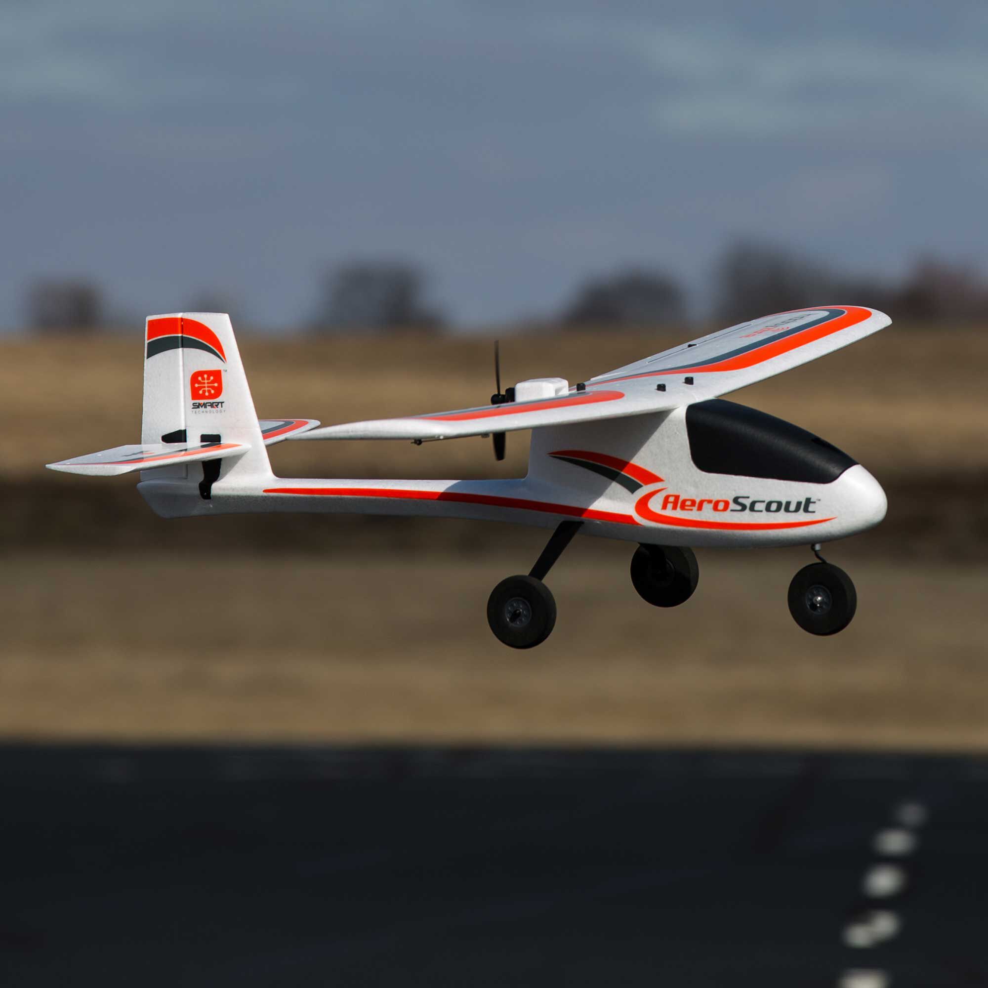 HobbyZone AeroScout S 2 1.1m RTF Basic with RealFlight, AS3X+ and SAFE-HBZ380002