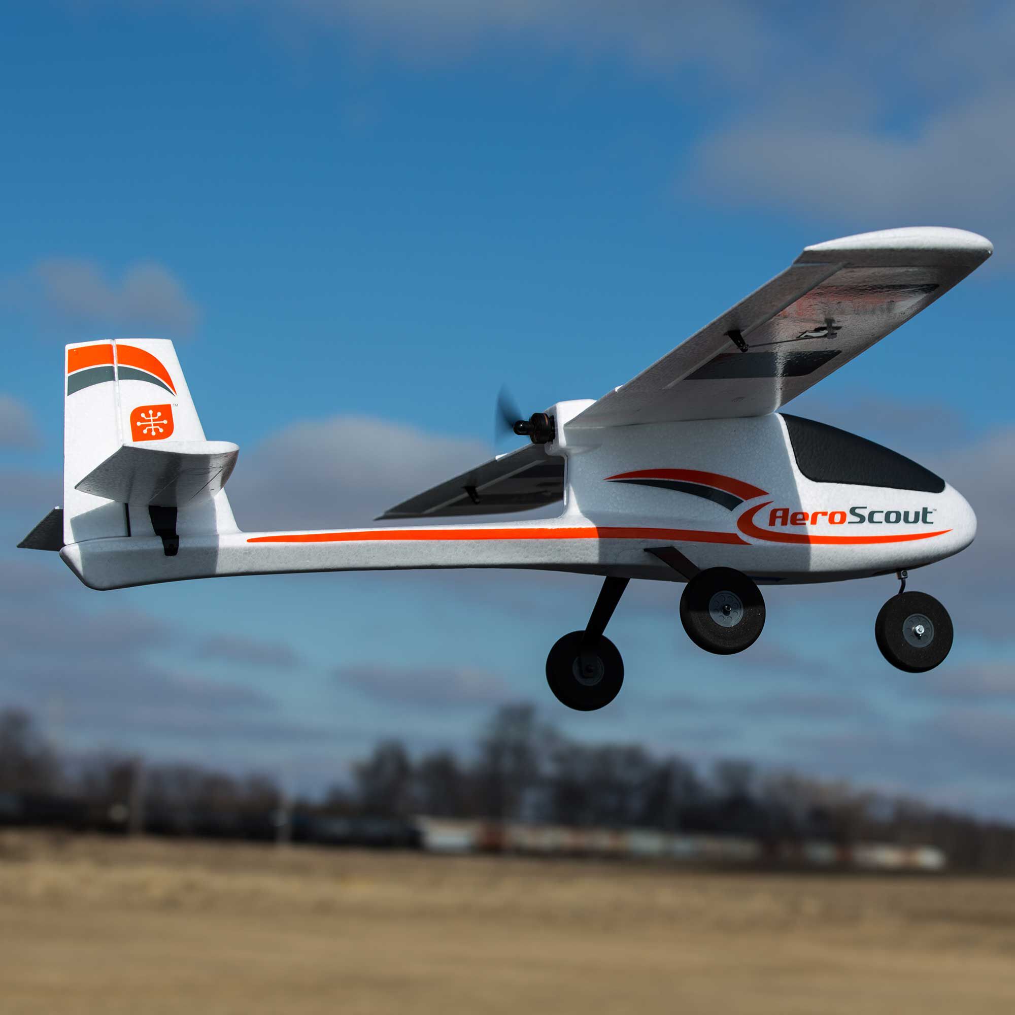 HobbyZone AeroScout S 2 1.1m RTF Basic with RealFlight, AS3X+ and SAFE-HBZ380002