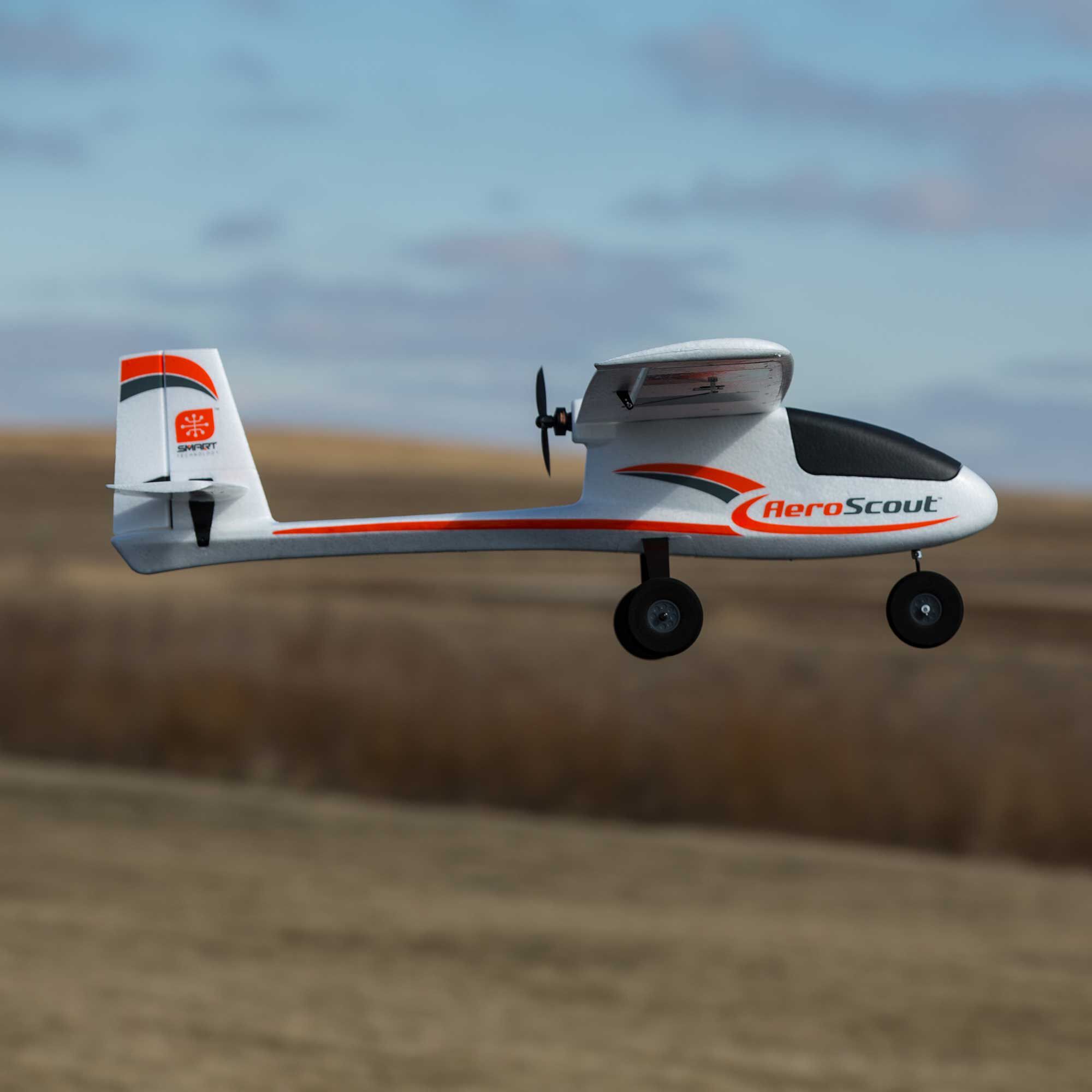 HobbyZone AeroScout S 2 1.1m RTF Basic with RealFlight, AS3X+ and SAFE-HBZ380002