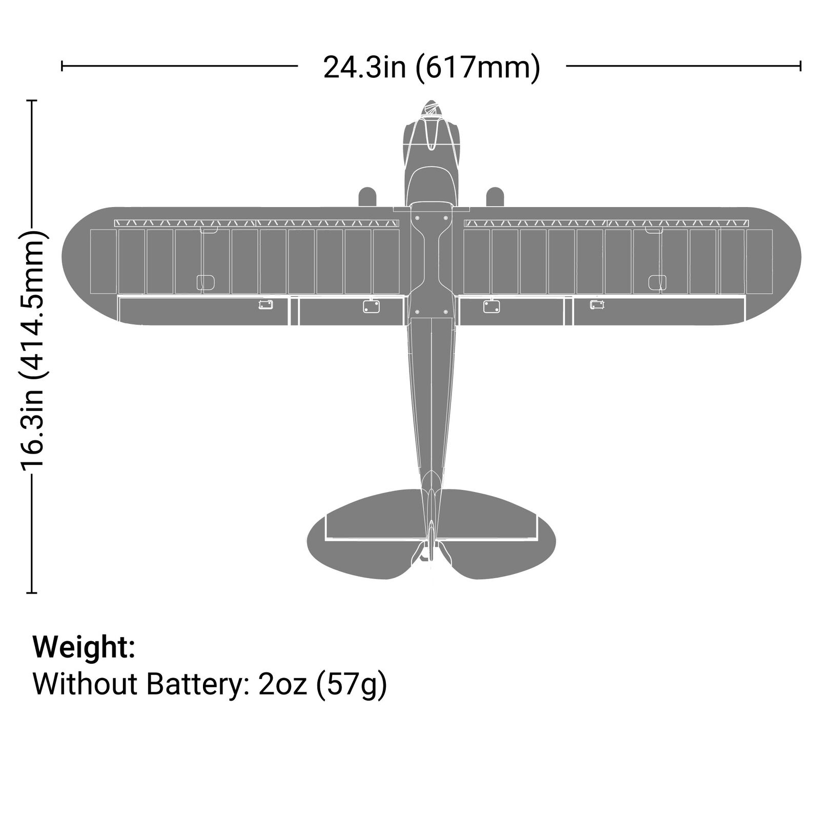 Aerei R/C per principianti - Hobbyzone Carbon Cub S2 1.30m BNF Basic con SAFE - FLASH RC