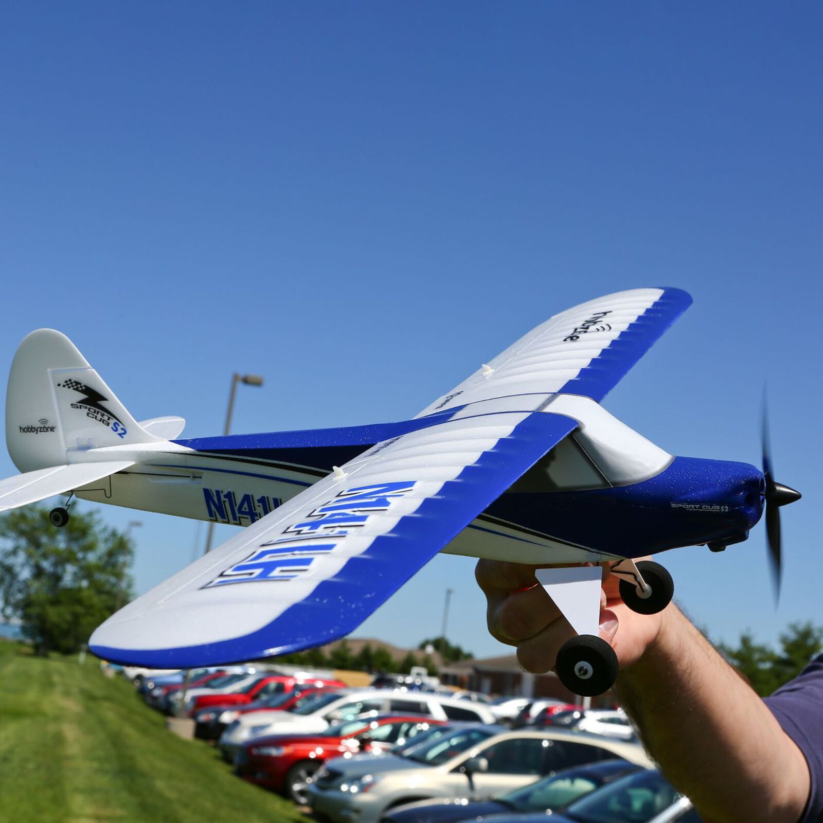 HobbyZone Sport Cub S BNF Basic with SAFE