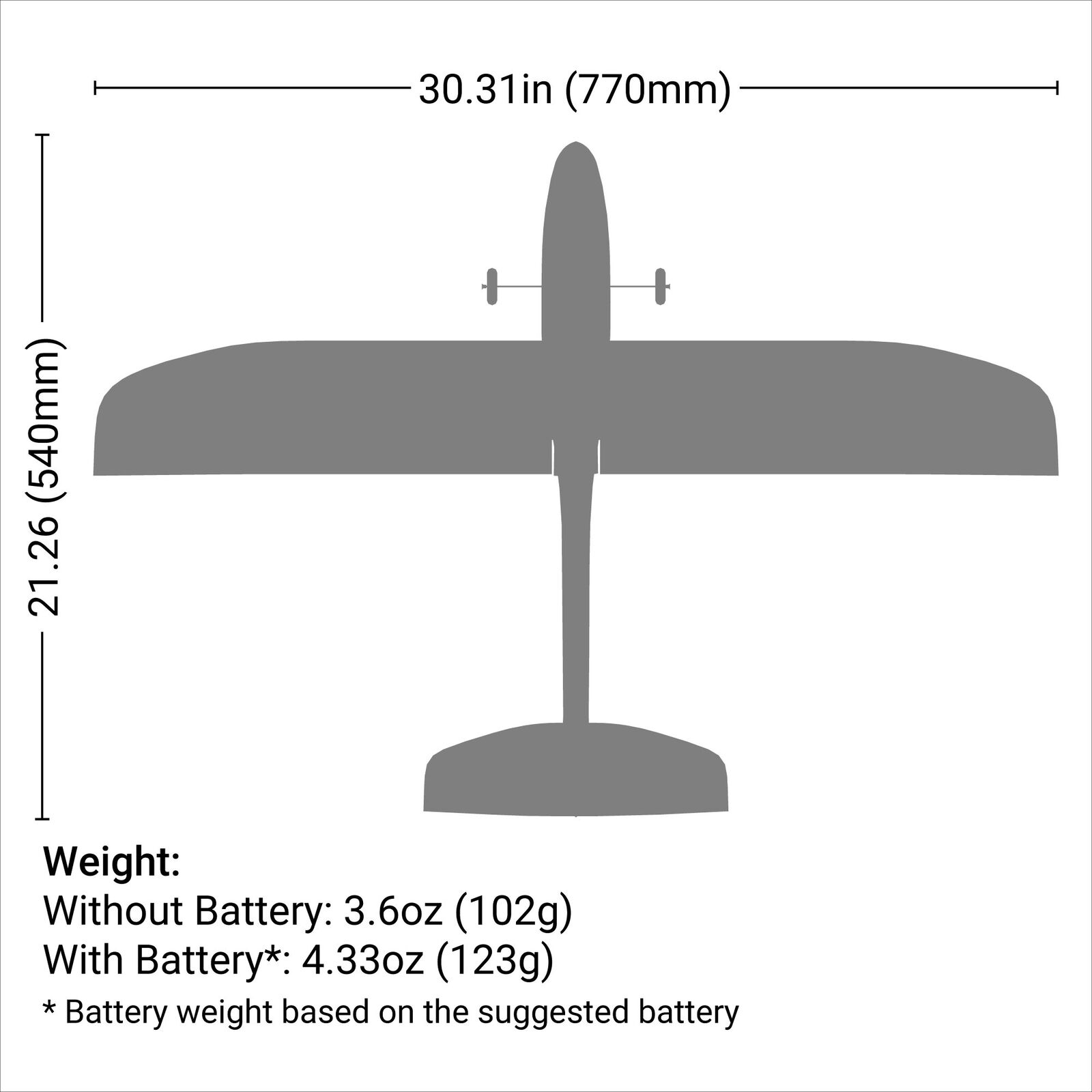 HobbyZone Mini AeroScout RTF