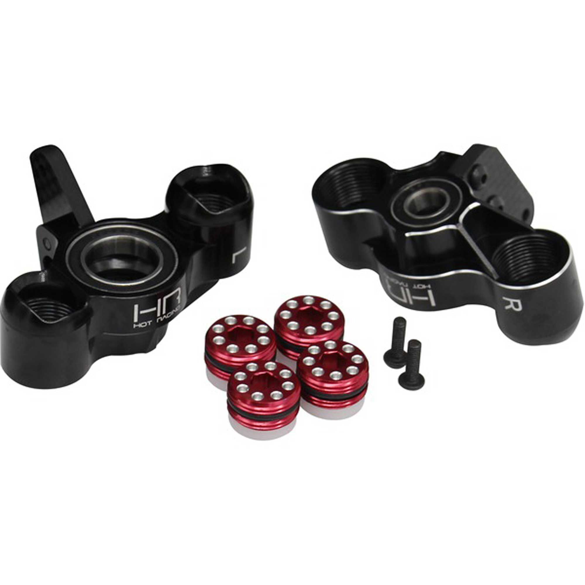Hot Racing Alum Steering Blocks Hd Bearings-Kraton/Senton-HRAAON21MA01