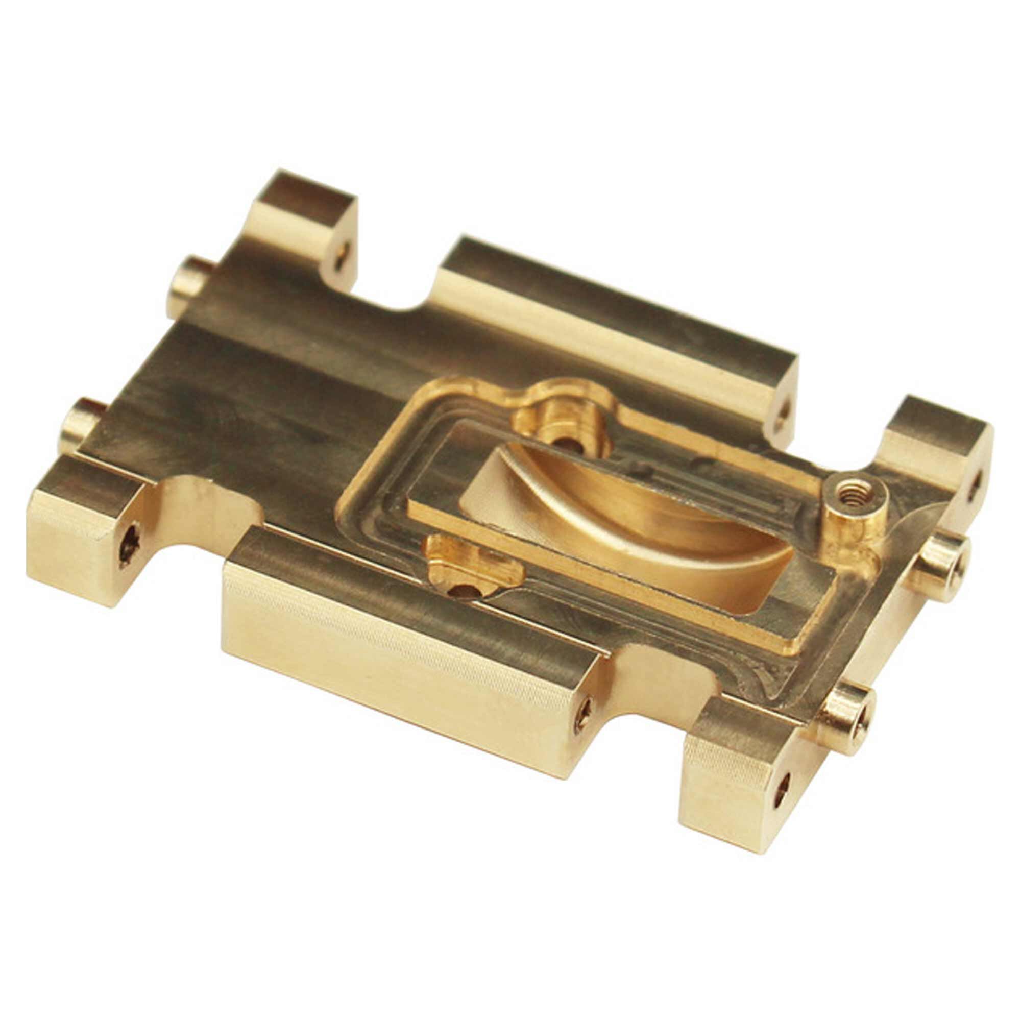 Hot Racing 23.7g Brass Skid Plate: Axial AX24-HRAAXTF133H