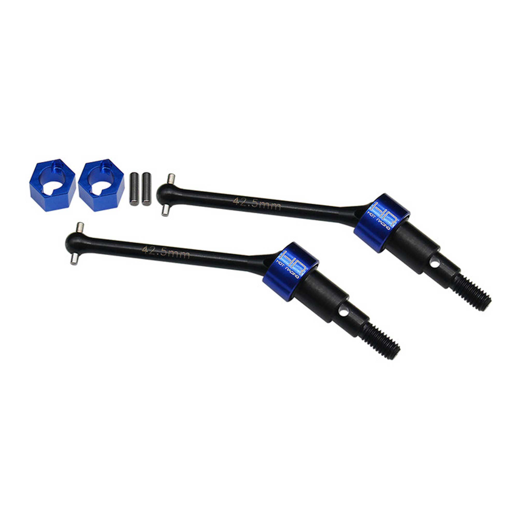 Hot Racing Front Steel CVD Axle Set, ARRMA GROM & Losi NASCAR Vehicles-HRAGRM288NCF
