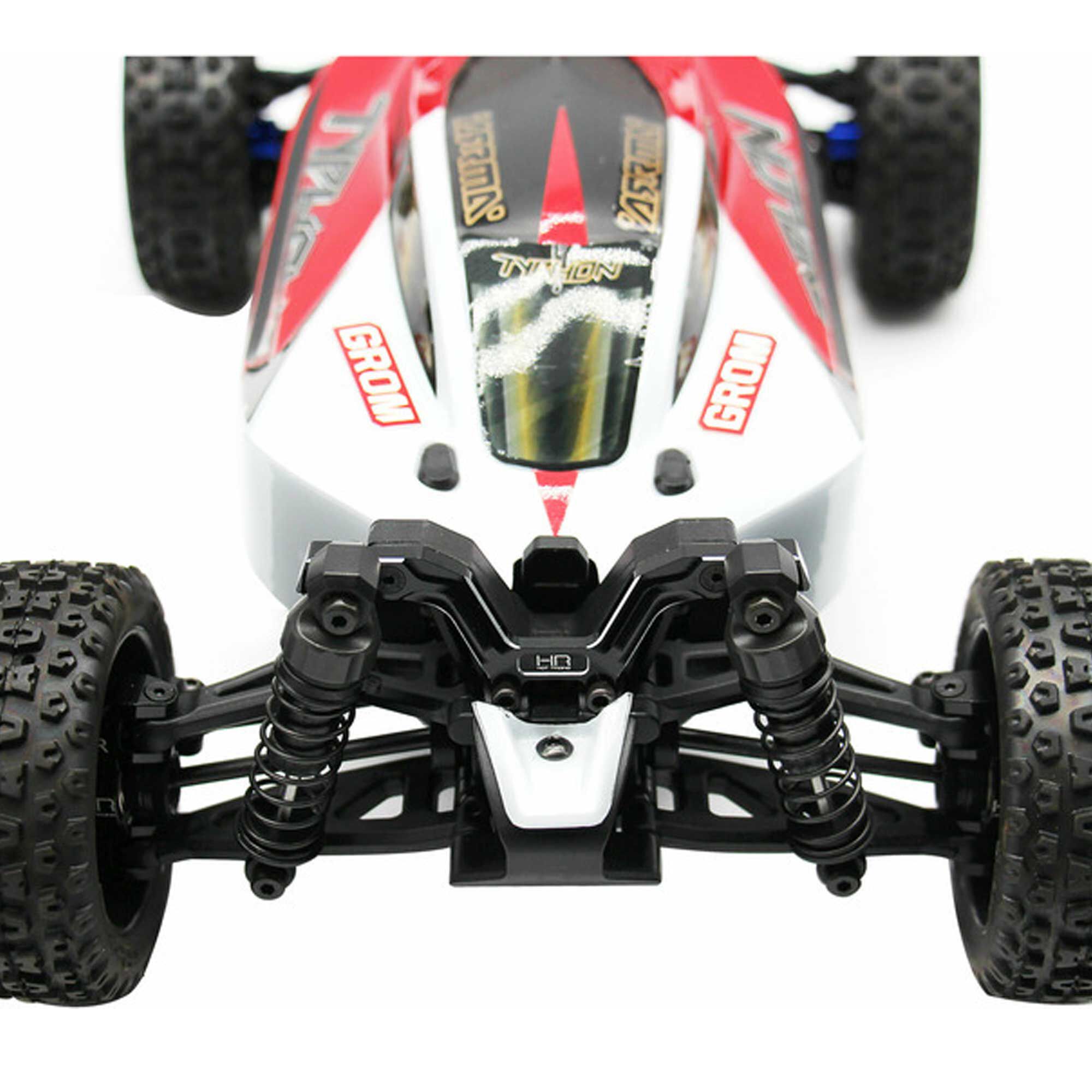 Hot Racing Aluminum Front Shock Tower Brace, 1:14 ARRMA Typhon GROM-HRAGRM28TY01