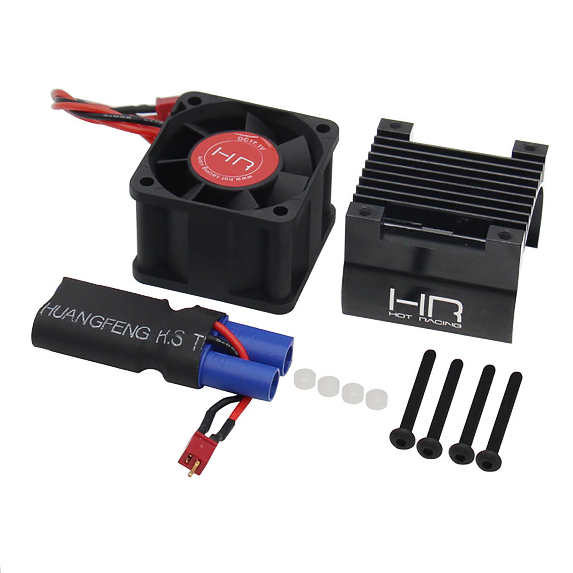 Hot Racing 40mm Twister Motor Cooling Fan w/ plug 1/7 1/8-HRAMH404TF