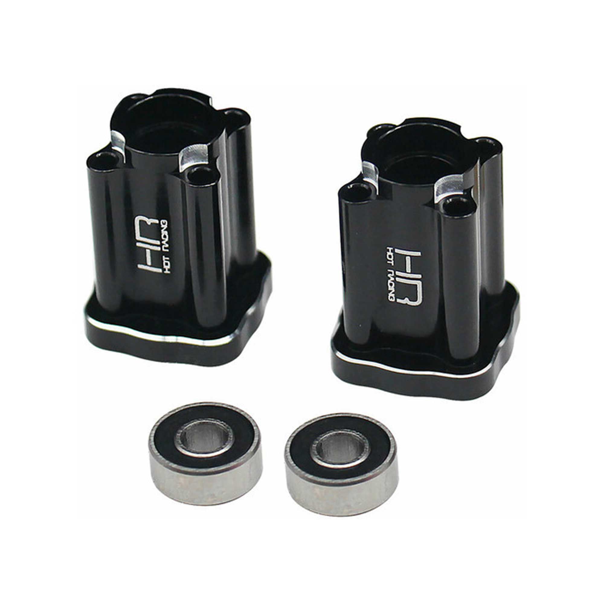 Hot Racing 6061 Rear Axle Mount Set 0 deg: Mini LMT-HRAMMJ22M01