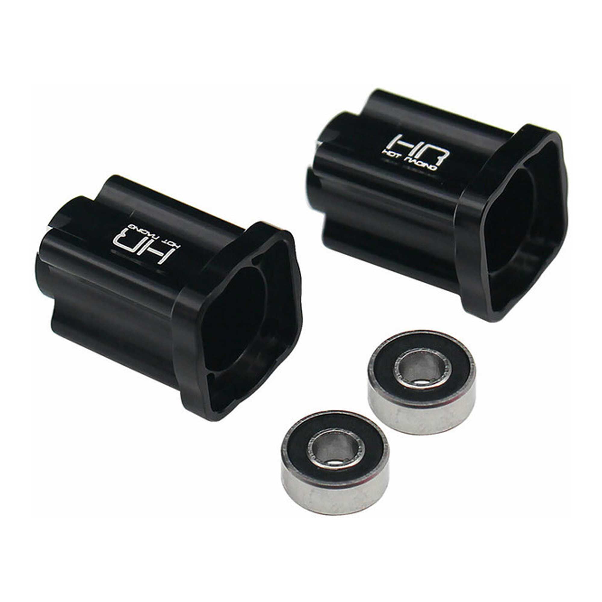 Hot Racing 6061 Rear Axle Mount Set 0 deg: Mini LMT-HRAMMJ22M01