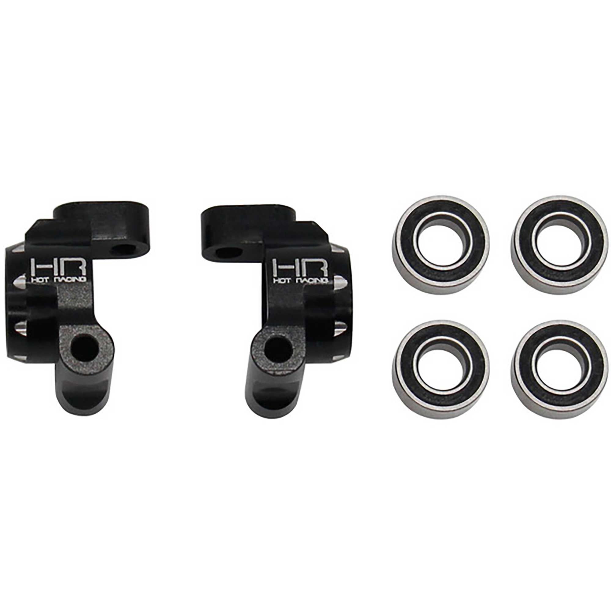 Hot Racing Hub Set Rear Aluminum: Mini-T/B 2.0-HRAMTT2201