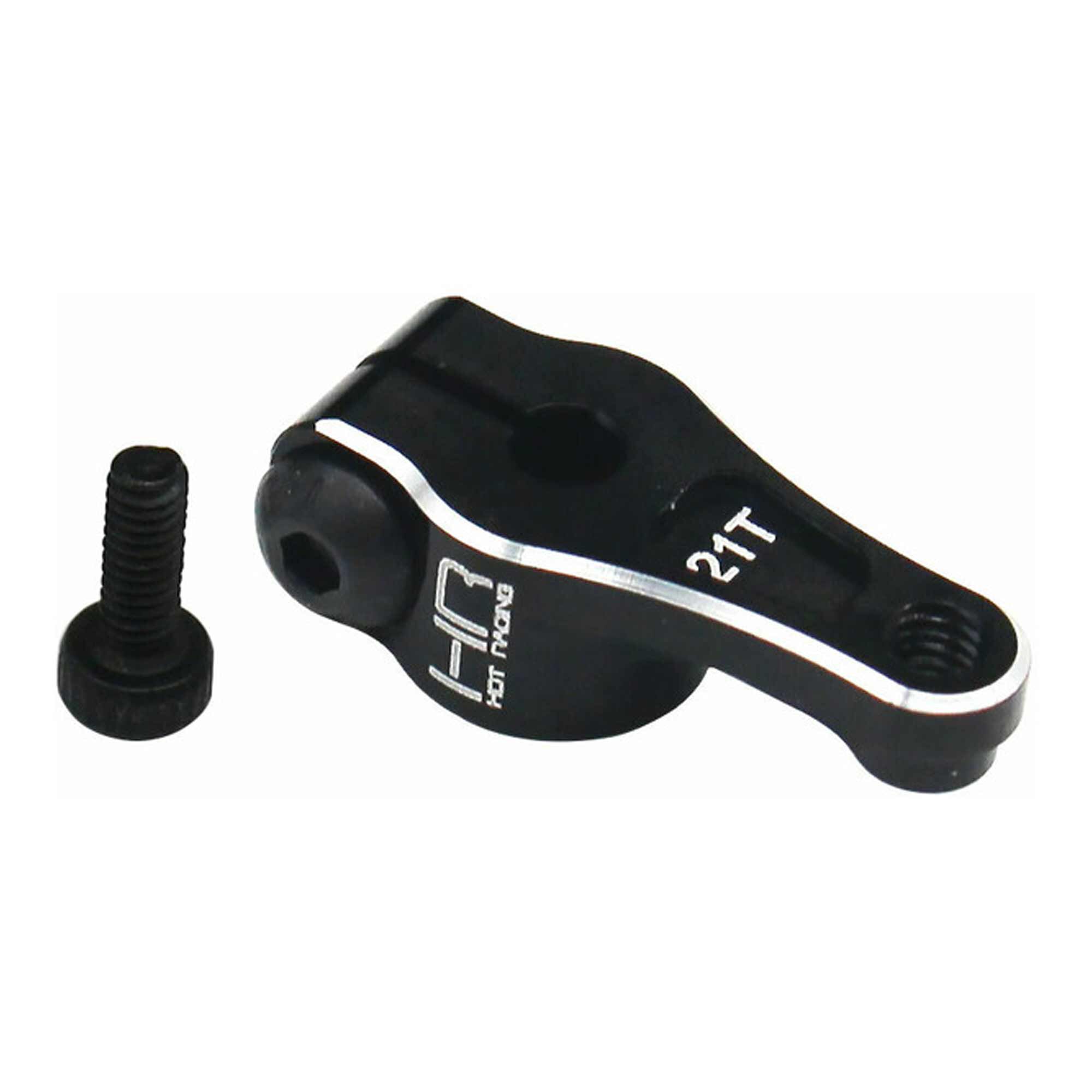 Hot Racing CNC 21T Clamping Servo Arm: Losi Mini T/B, Mini No Prep Drag-HRAMTT48LHV