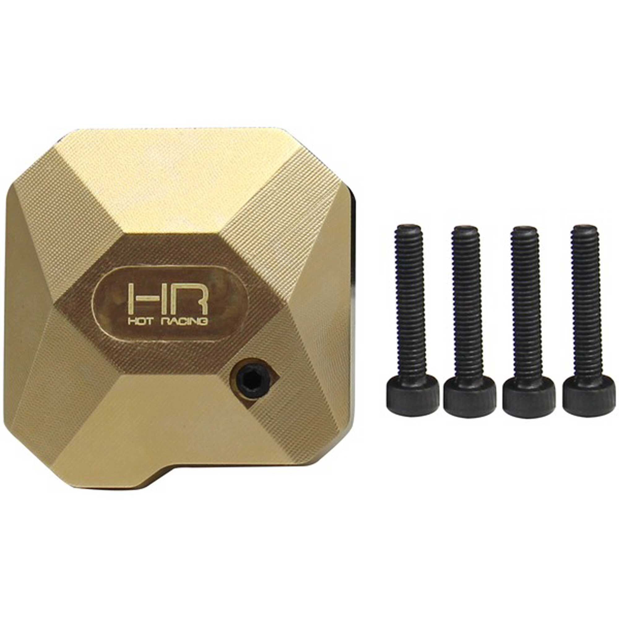 Hot Racing Heavy 48g Brass Differential Cover-HRASCXT12CH