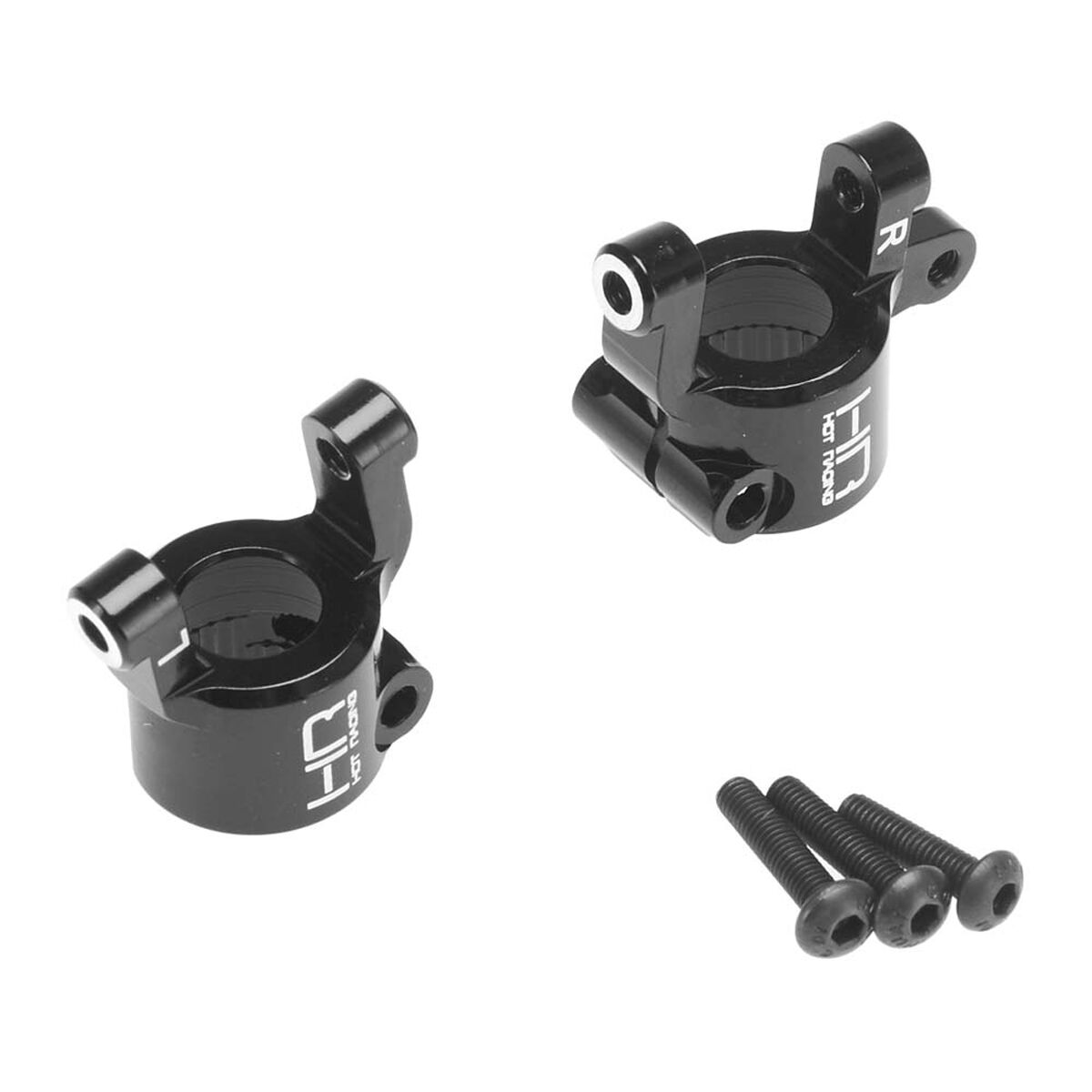Hot Racing Aluminum C-Hub Carrier Set SCX 2-HRASCXT1901