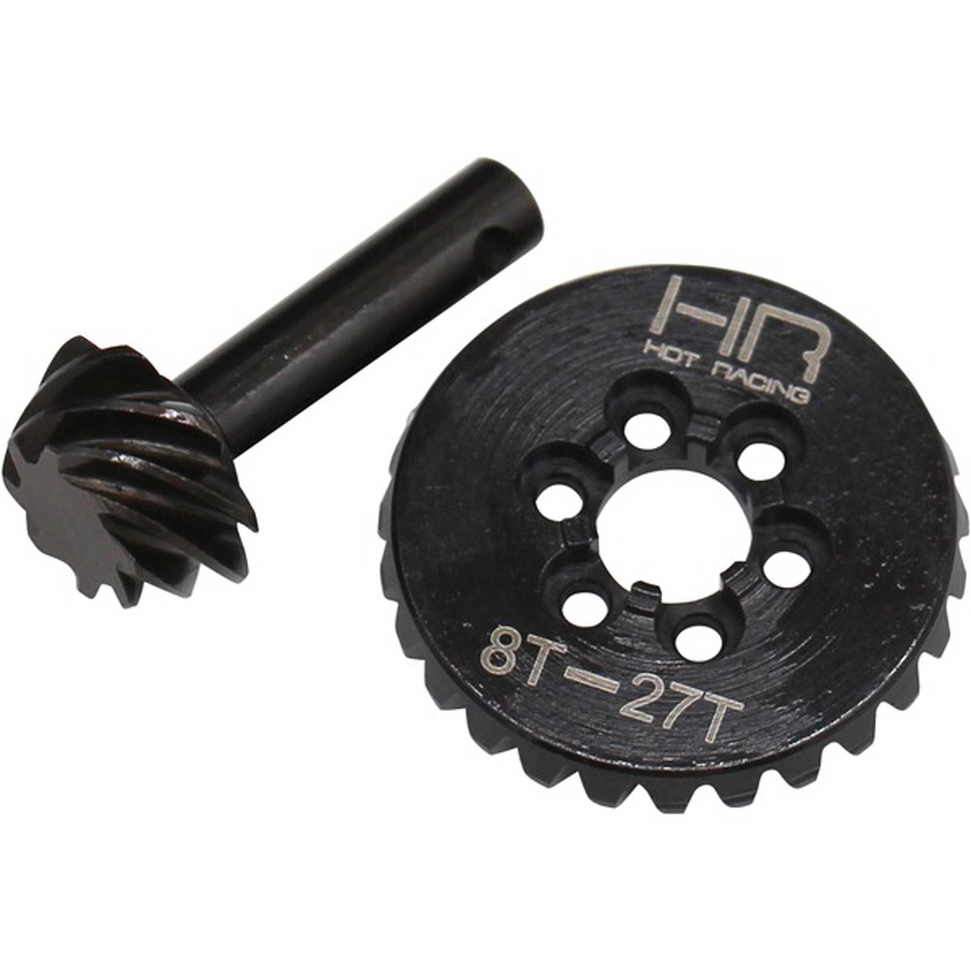 Hot Racing Heavy-Duty Steel Bevel Gear Set SCX-10 II-HRASCXT9278