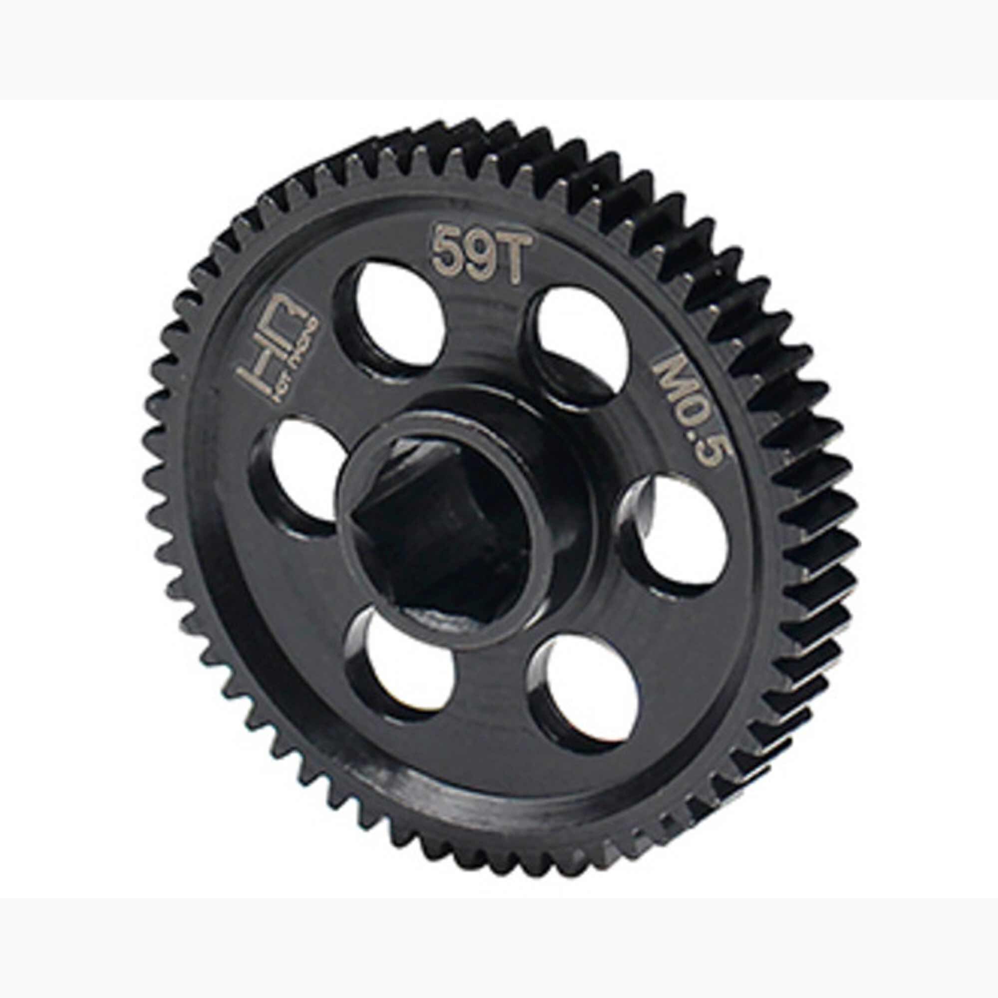 Hot Racing CNC Steel Main Gear 0.5module 59 Tooth GROM-HRASGRM59M5