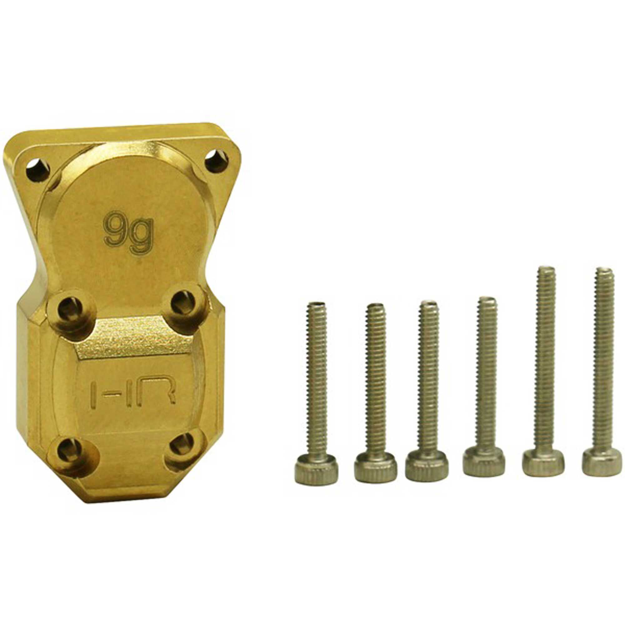 Hot Racing Brass Diff Cover: SCX24-HRASXTF12CH
