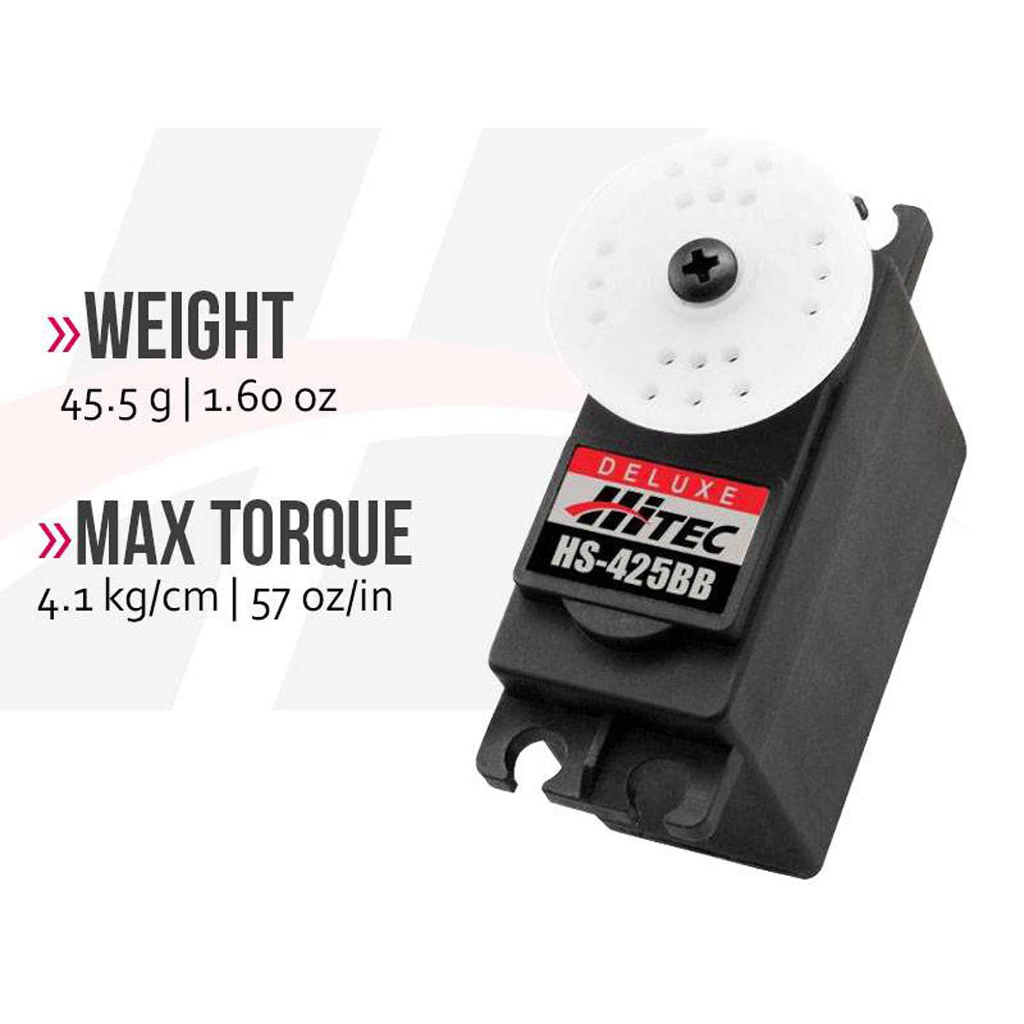 Hitec RCD Inc HS-425BB Standard Analog Deluxe Servo-HRC31425S
