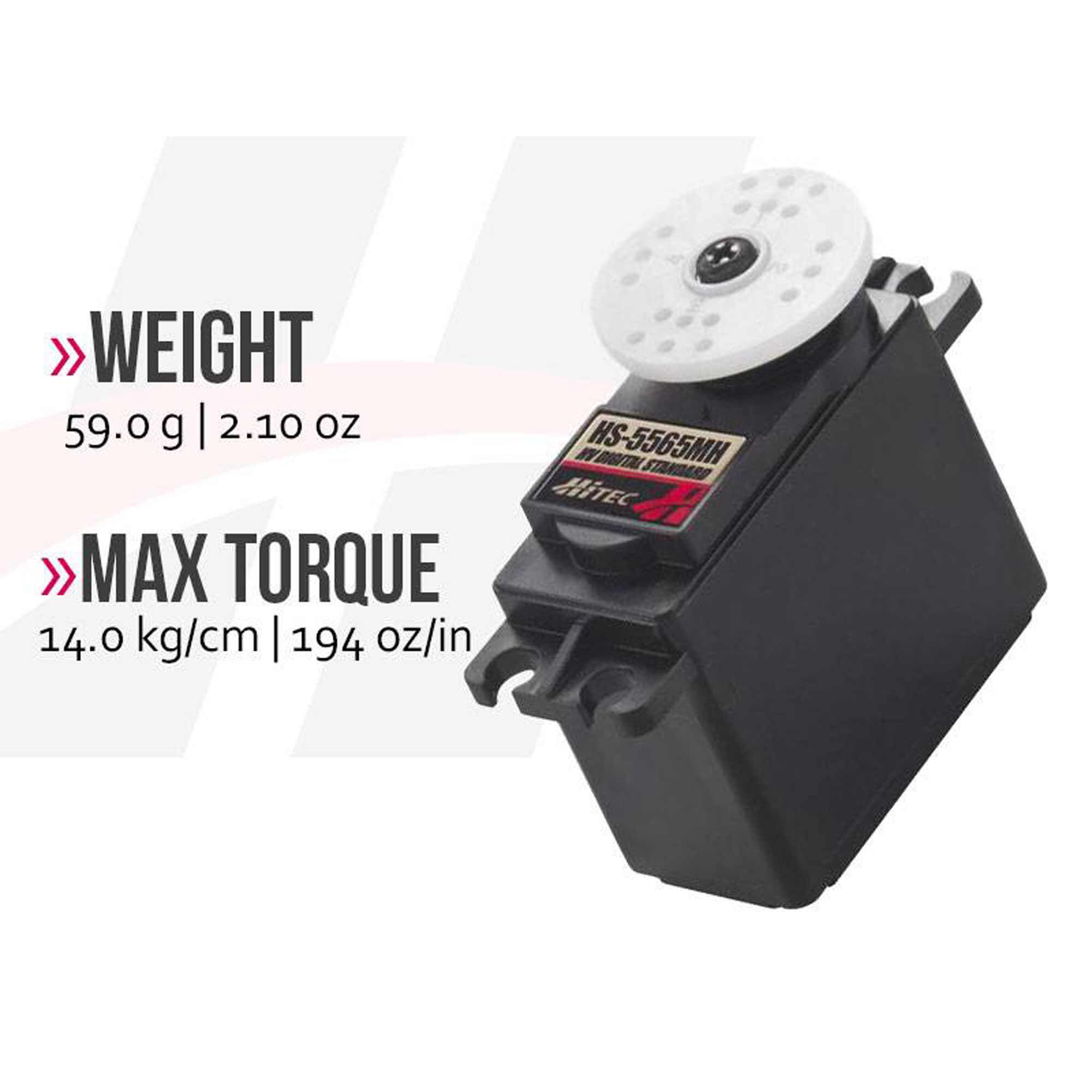 HS-5565MH Standard Digital HV High Speed Metal Gear Servo-HRC35565S
