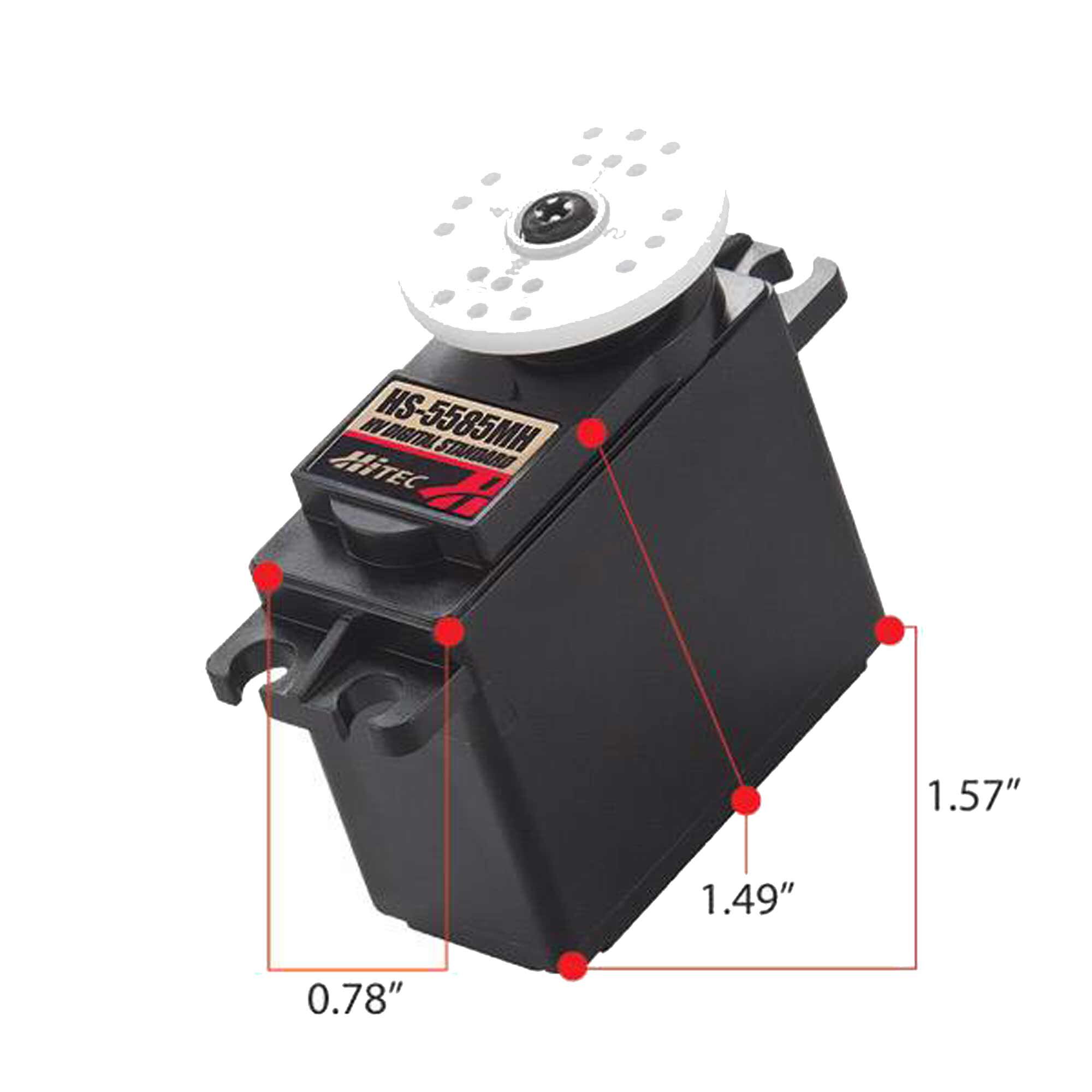 Hitec RCD Inc HS-5585MH Standard Digital HV High Torque Metal Gear Servo-HRC35585S