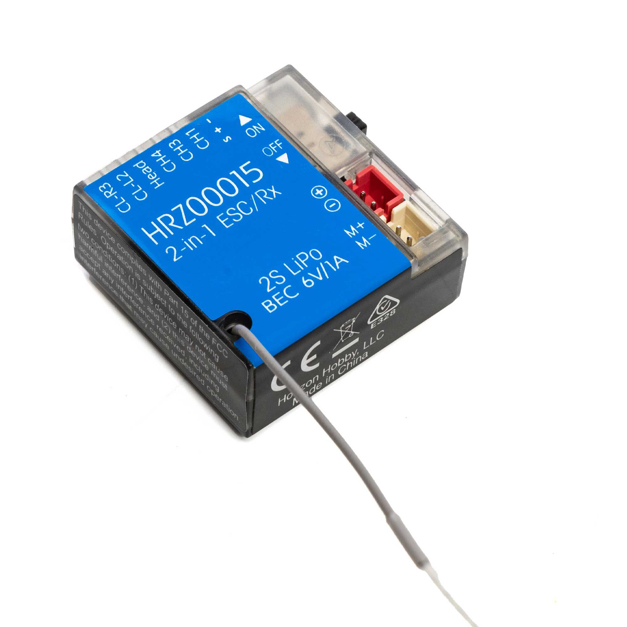 Horizon Hobby ESC/Receiver, 2.4Ghz, EC2: 1:24-HRZ00015