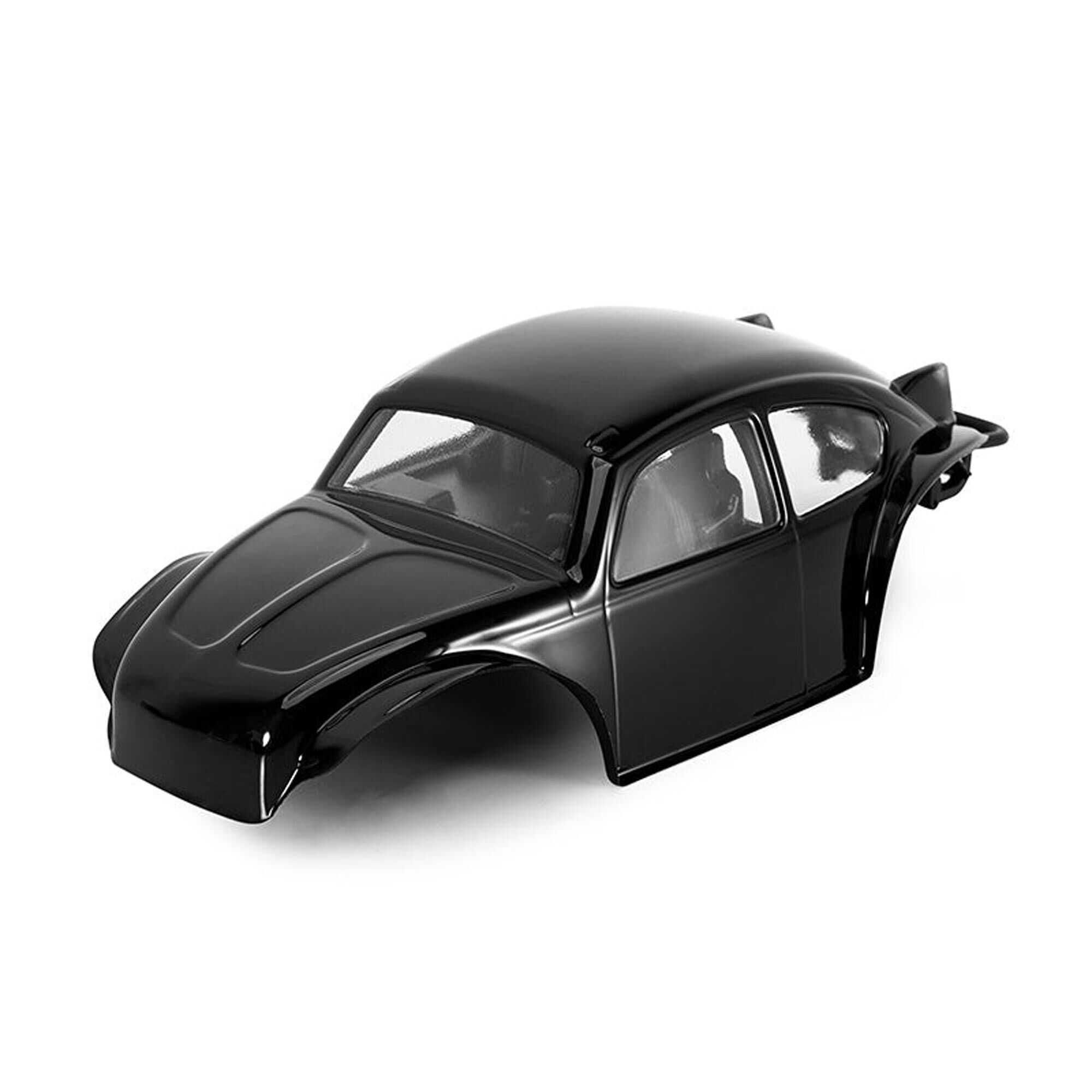 Injora 1:24 BUG24 Rock Crawler Body, Black, 1:24 Axial SCX24