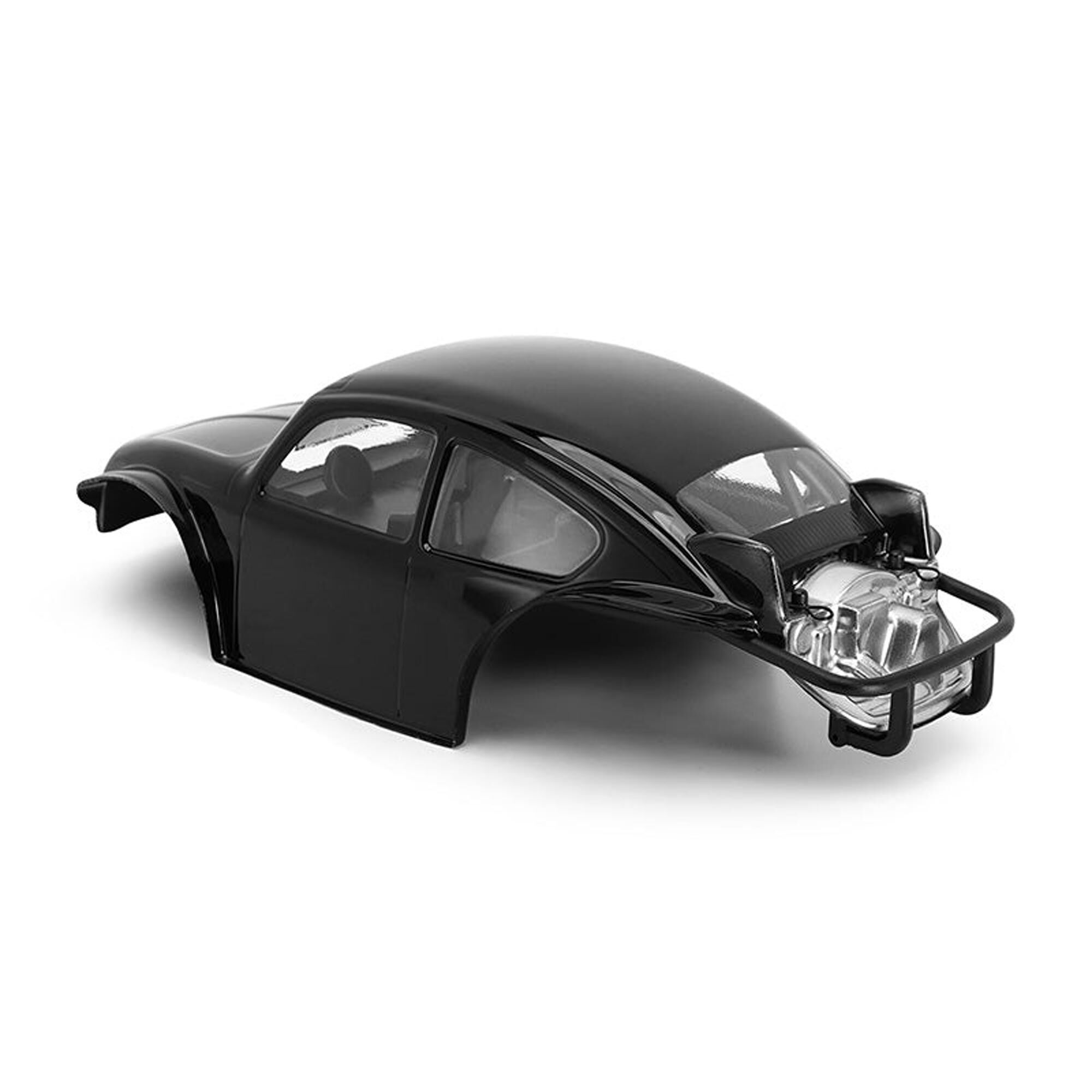 Injora 1:24 BUG24 Rock Crawler Body, Black, 1:24 Axial SCX24