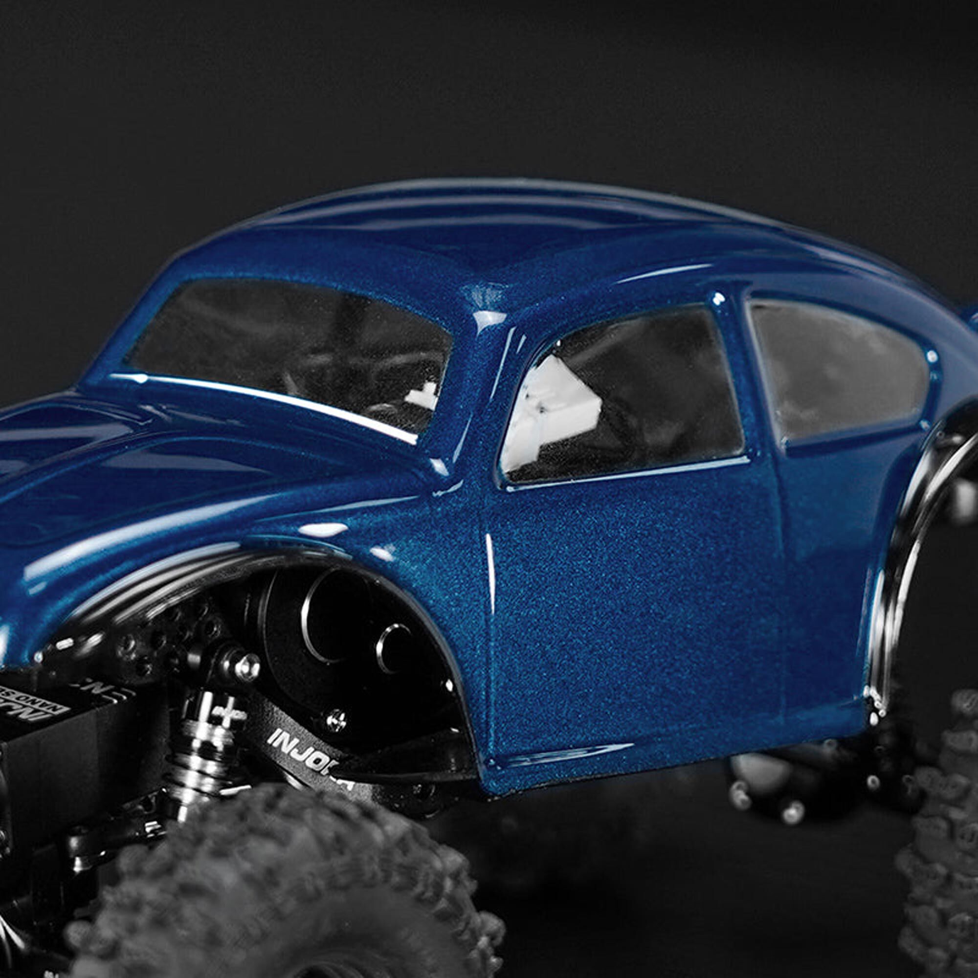Injora 1:30 BUG30 Rock Crawler Body, Blue, 1:30 Axial SCX30-INJBUG30-BL