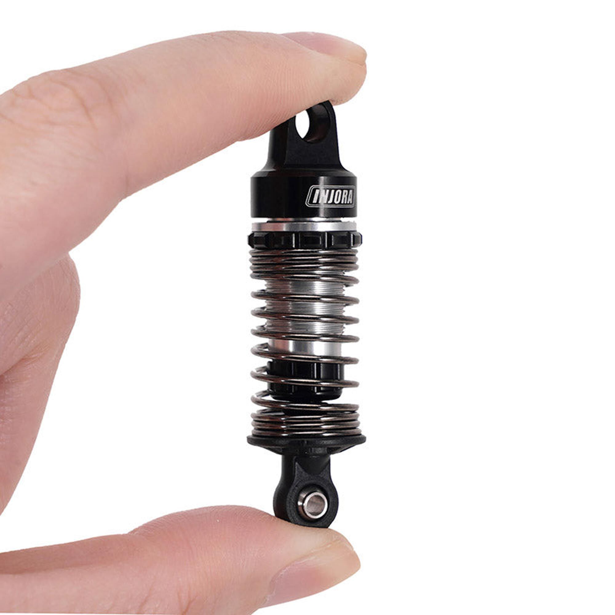 Injora 59mm Aluminum Oil Shocks, ARRMA GROM Vehicles (4)-INJGROM-01BS