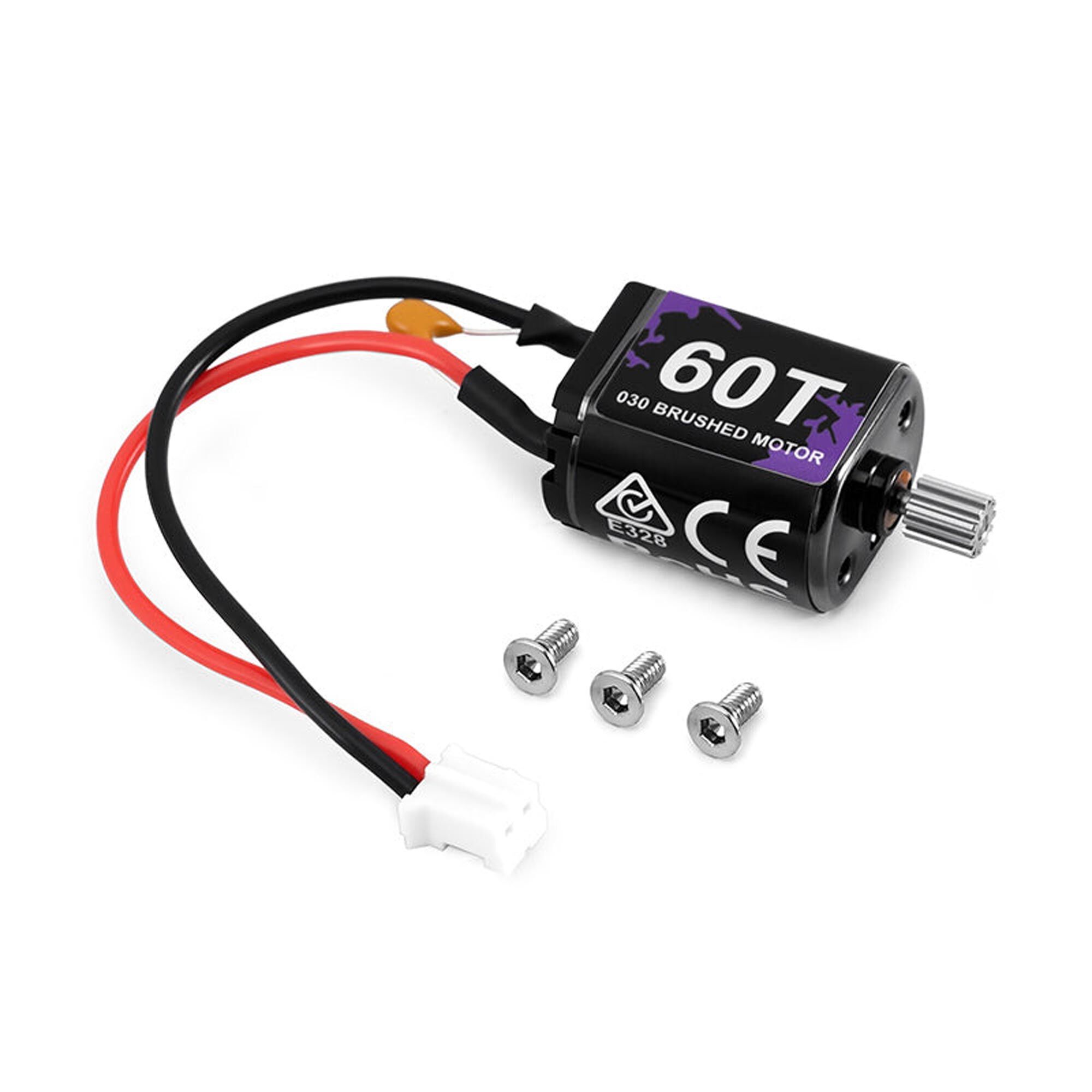 Injora 60T 030-Size Brushed Motor, 1:30 Axial SCX30-INJINM23