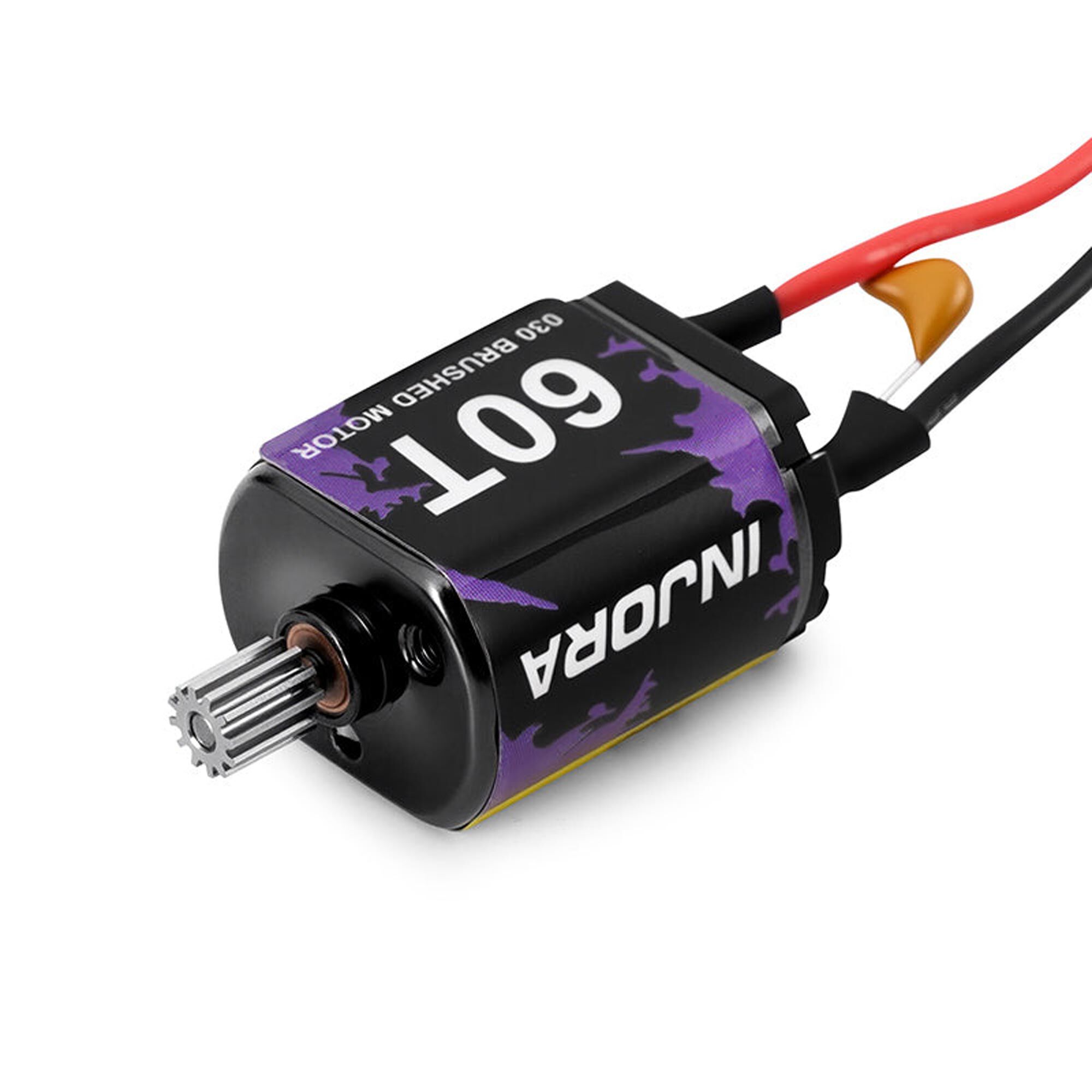 Injora 60T 030-Size Brushed Motor, 1:30 Axial SCX30-INJINM23