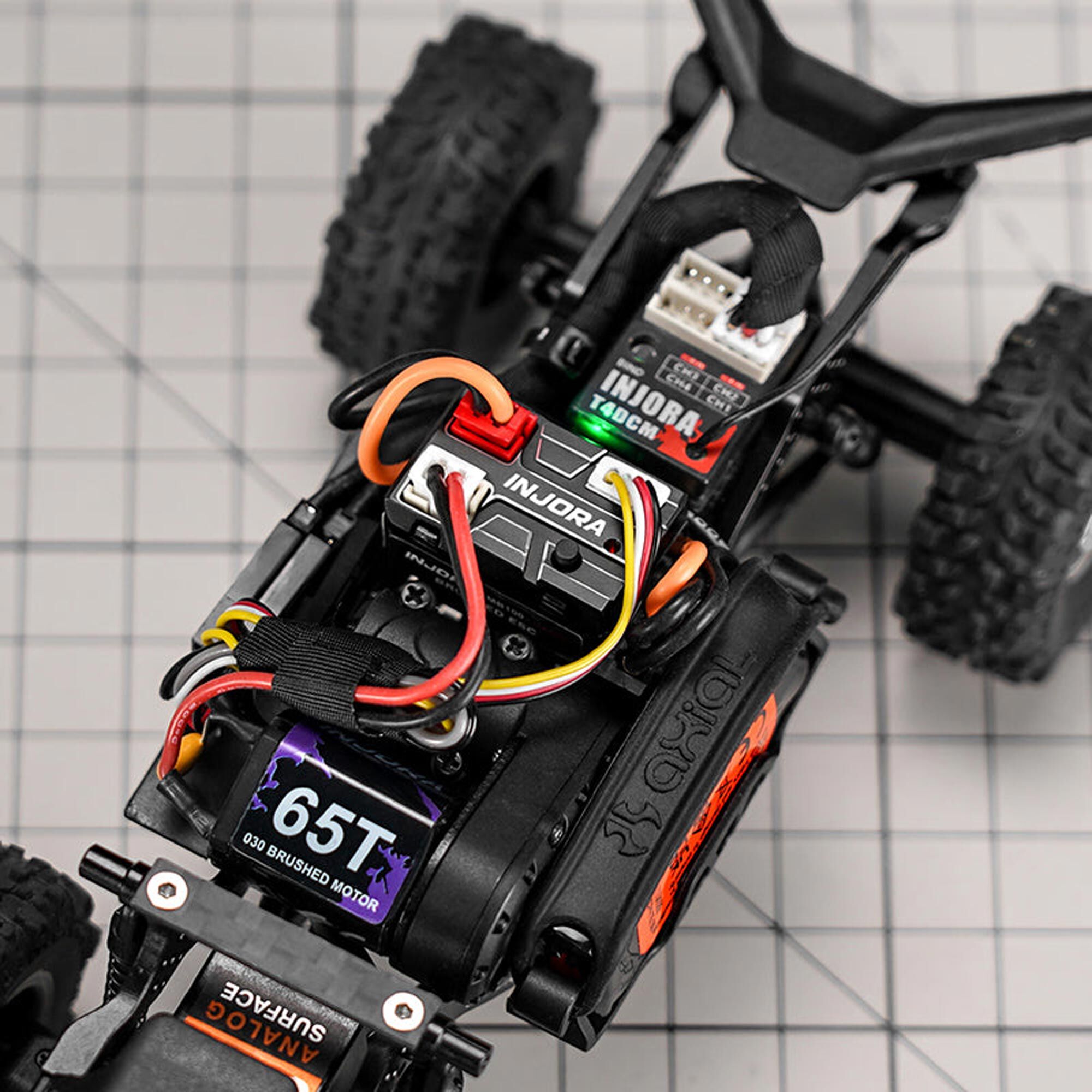 Injora MB100 NANO Waterproof Brushed Electronic Speed Control-INJMB100-NANO