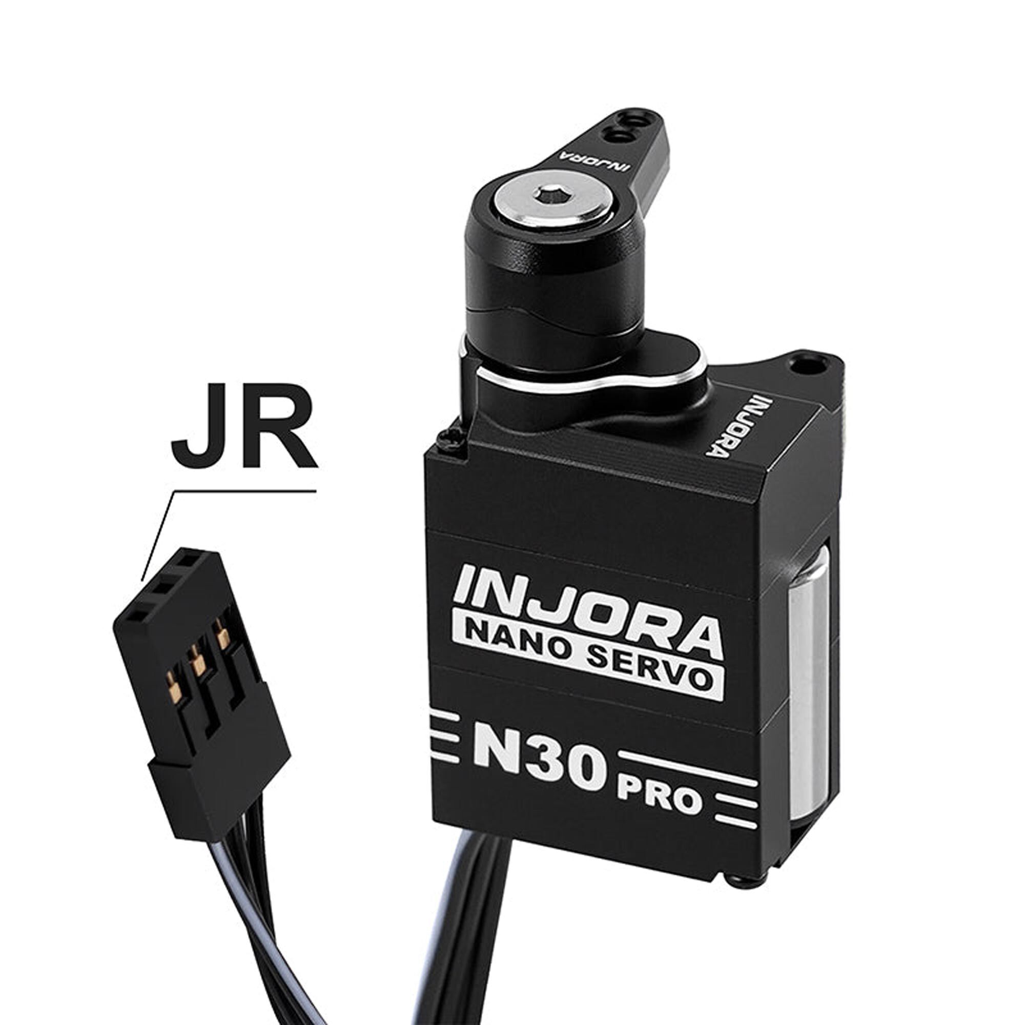 Injora N30 PRO NANO Servo & Servo Saver, 1:30 Axial SCX30-INJS-N30-PRO