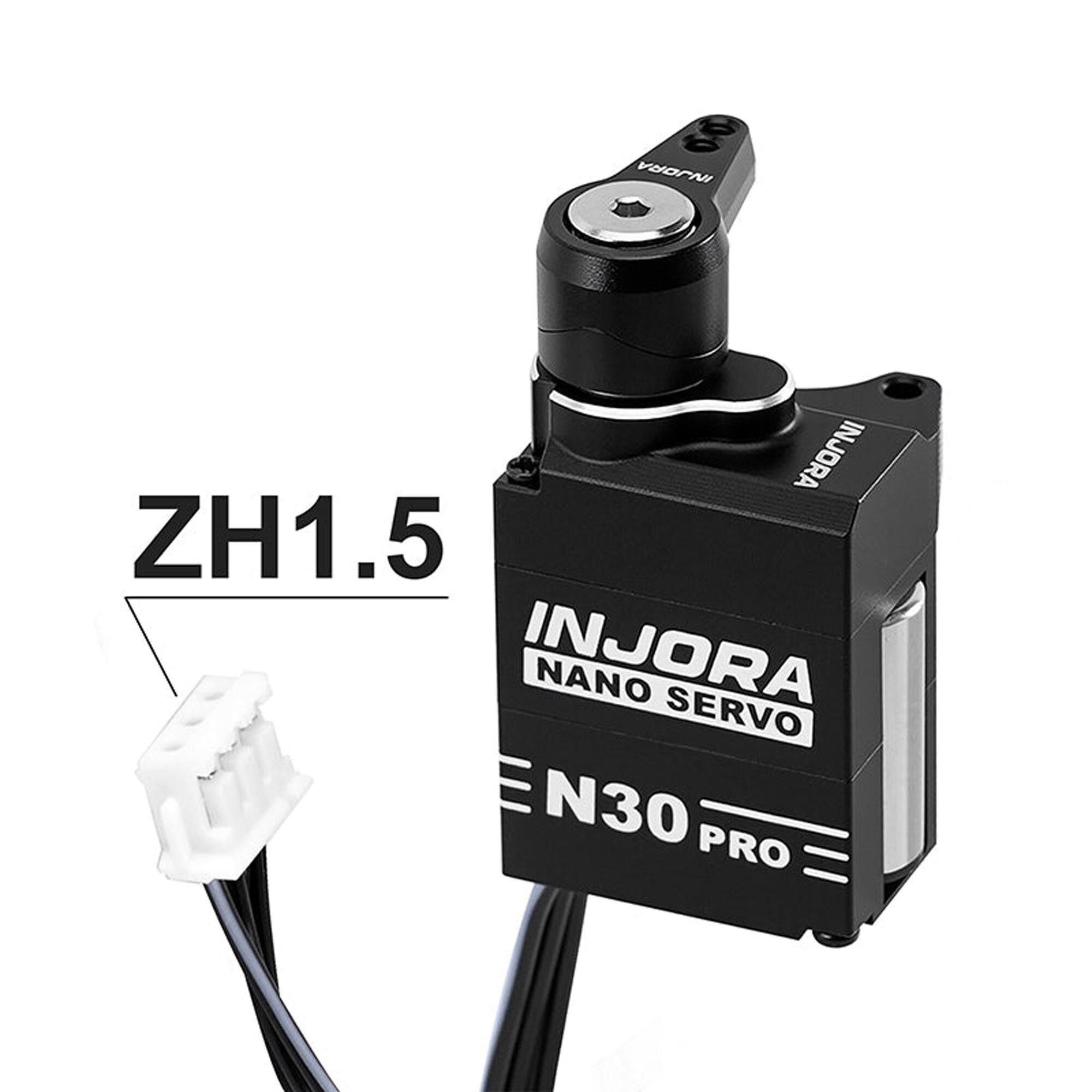 Injora ZH1.5 N30 PRO NANO Servo & Servo Saver, 1:30 Axial SCX30