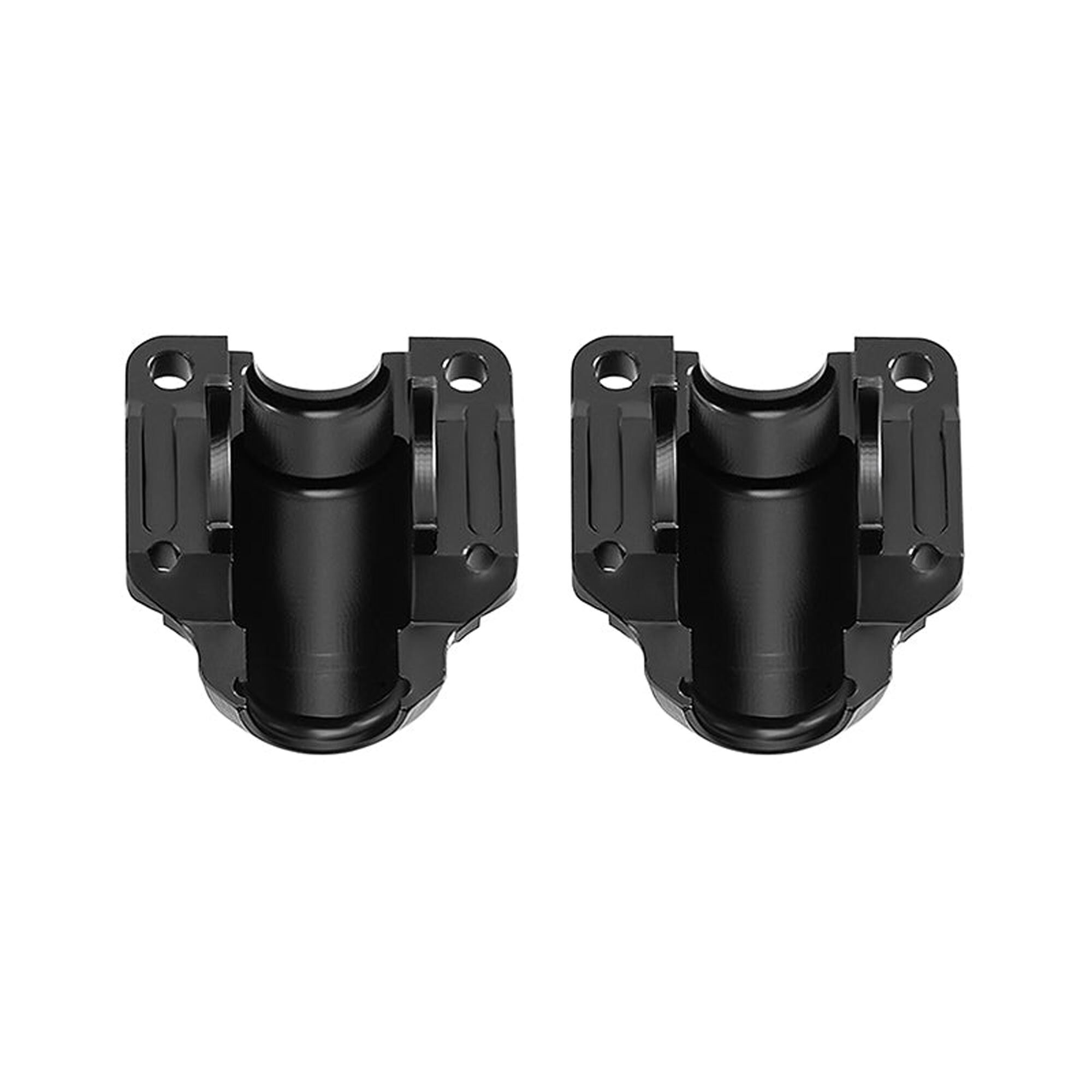 Injora Brass Differential Covers, Black, 1:30 Axial SCX30 (2)-INJSCX30-26BB