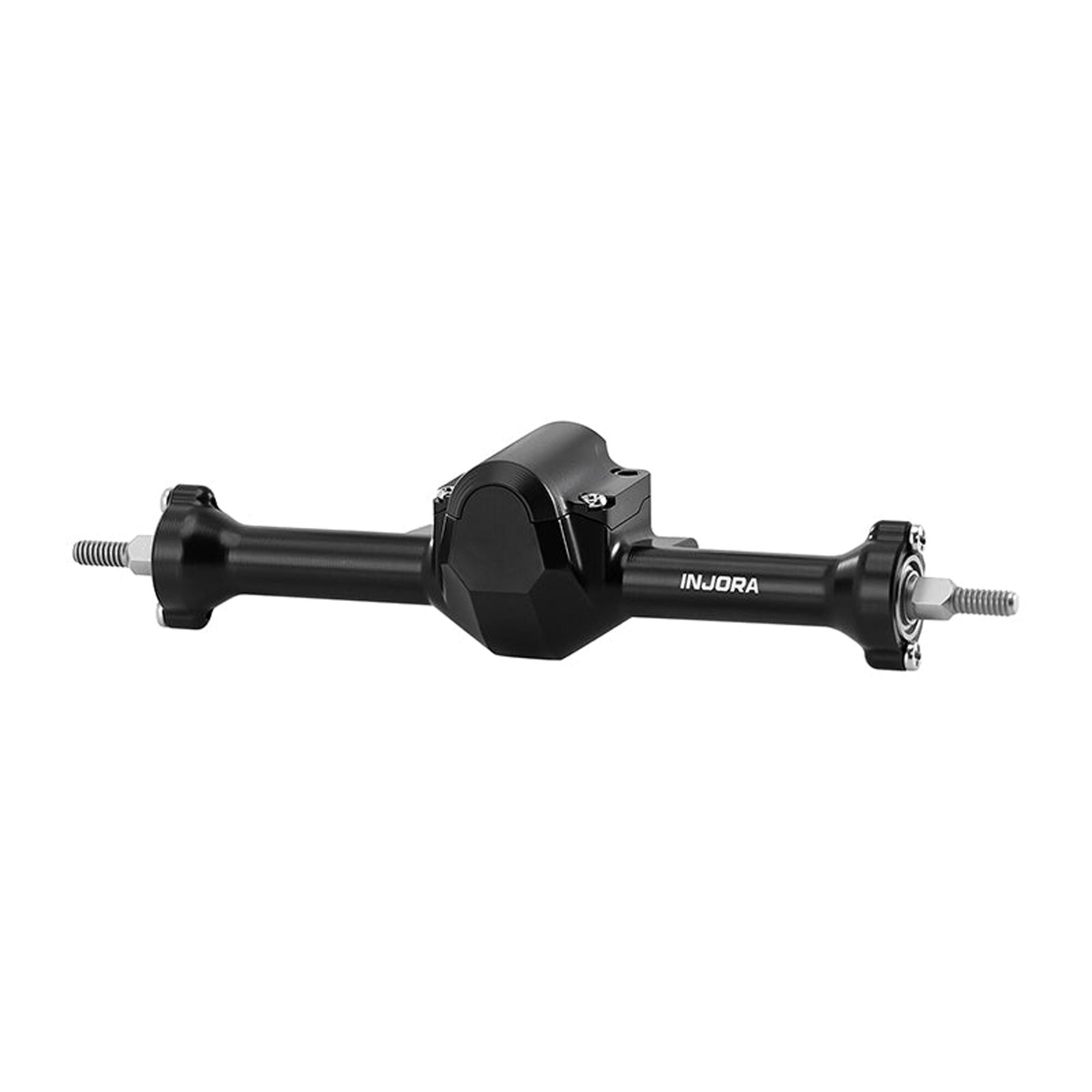 Injora Aluminum Front & Rear Axle Set (Stock Width), 1:30 Axial SCX30