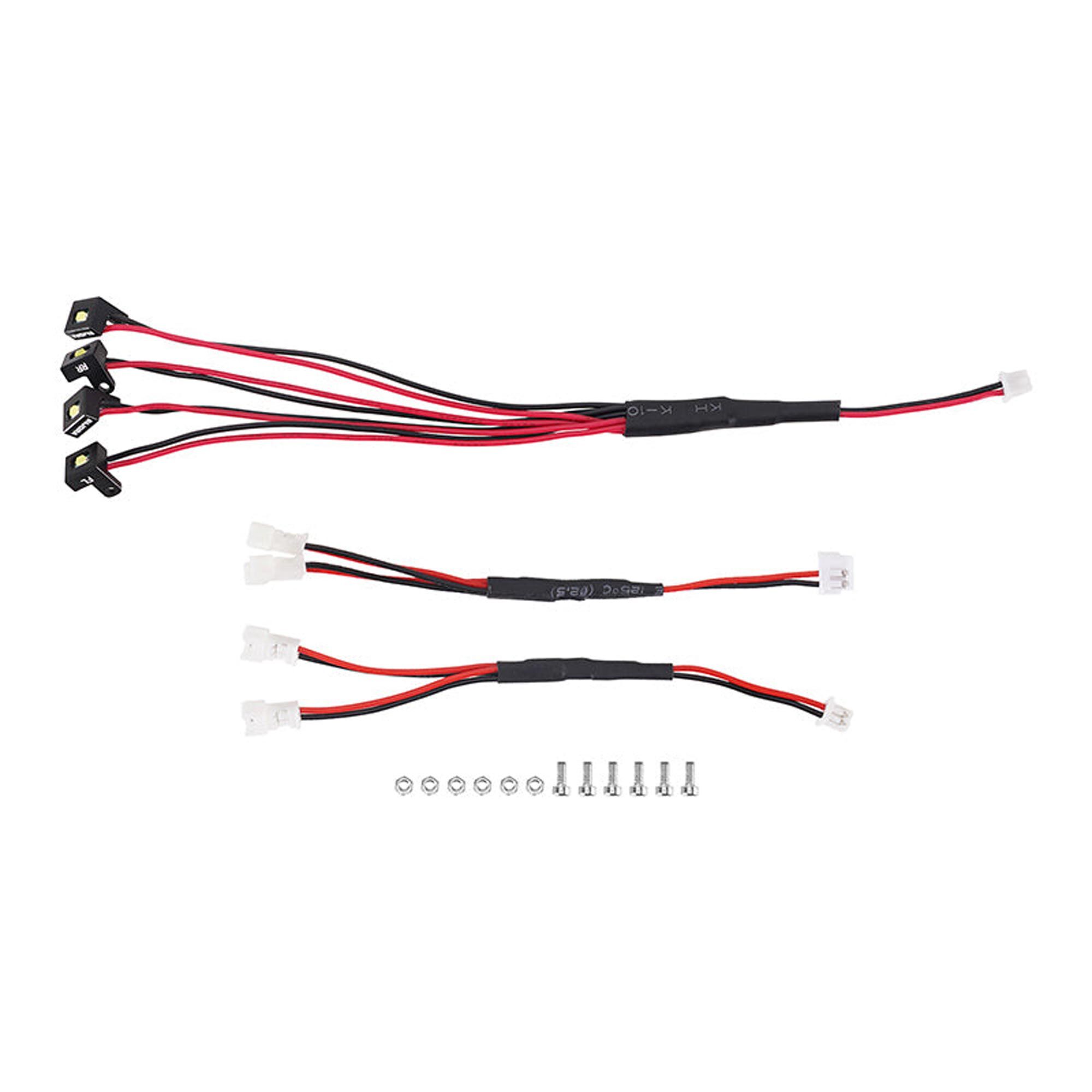 Injora Rock Light LED Kit, White, 1:30 Axial SCX30-INJSCX30-33