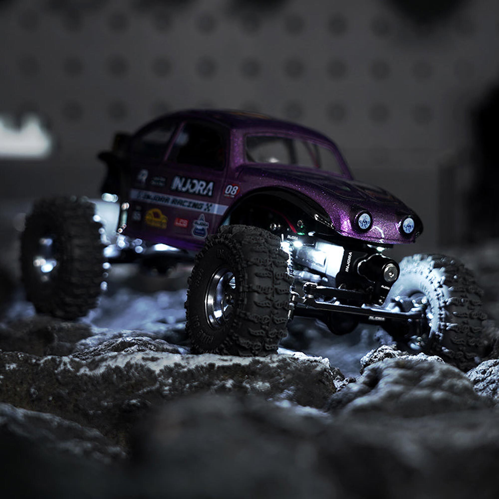 Injora Rock Light LED Kit, White, 1:30 Axial SCX30-INJSCX30-33