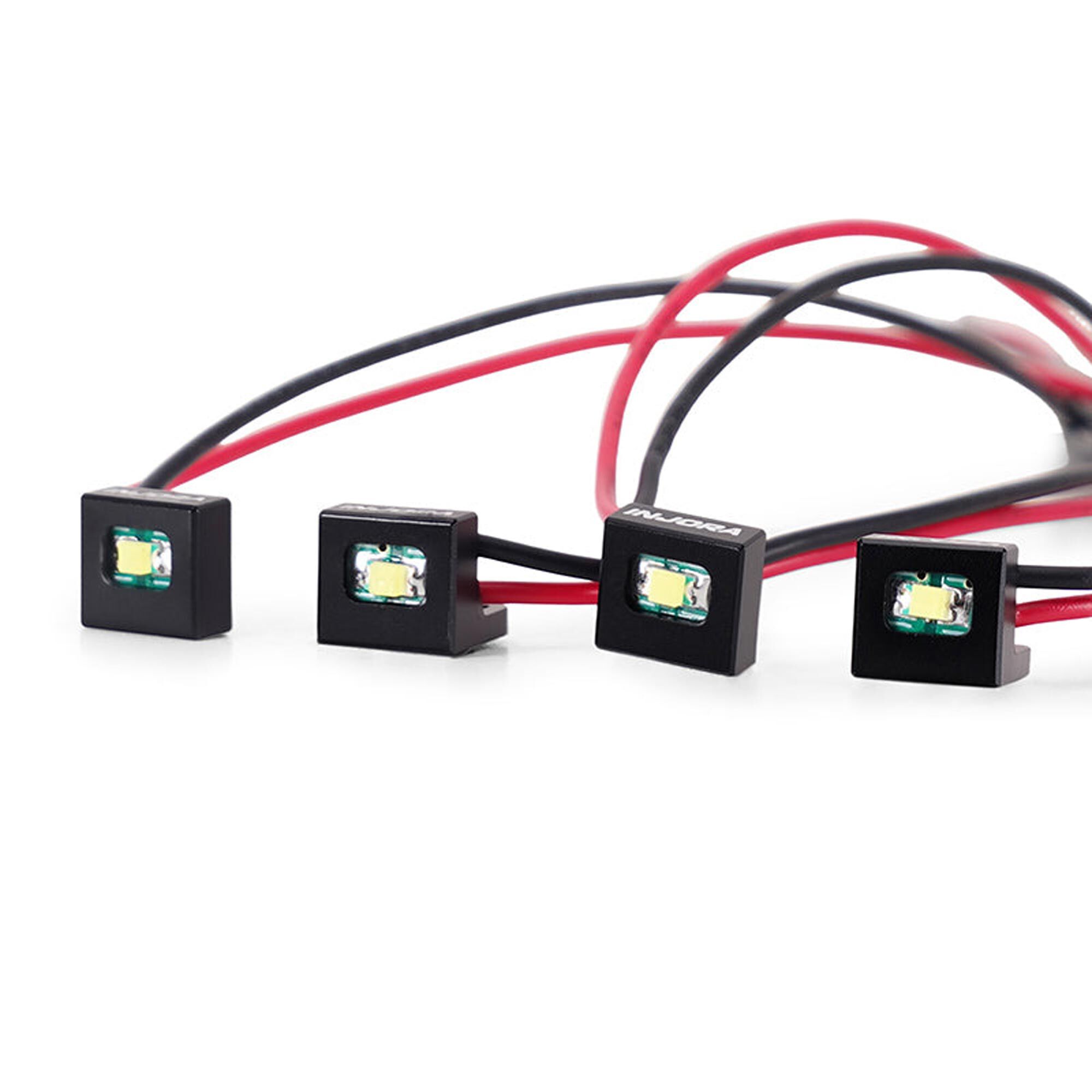 Injora Rock Light LED Kit, White, 1:30 Axial SCX30-INJSCX30-33