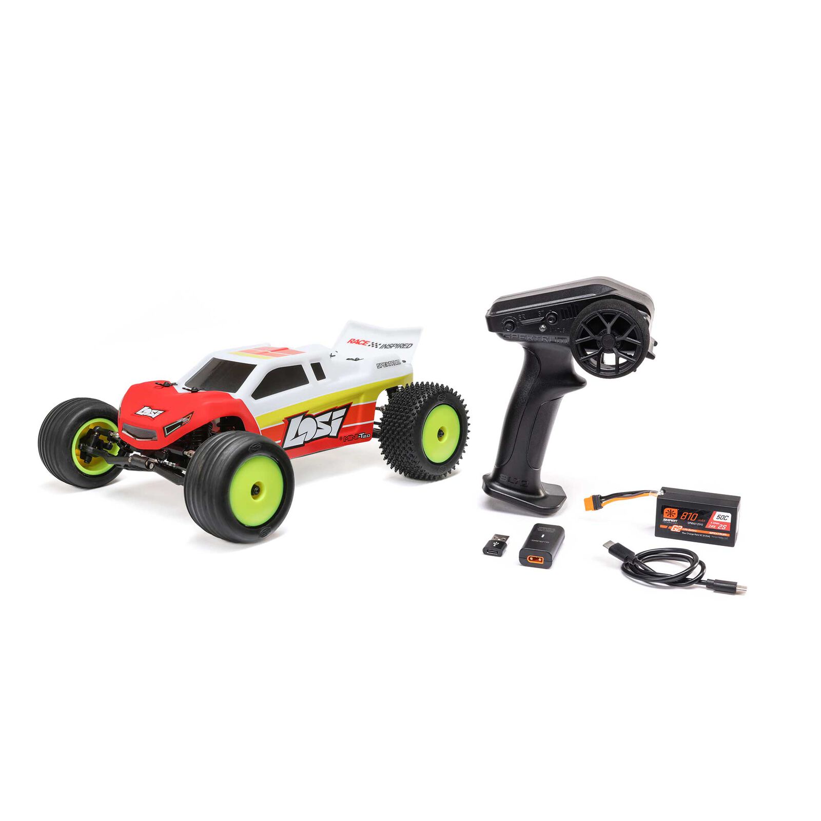 Losi 1/18 Mini-T 2.0 (Battery & Charger Included)-LOS-1056T2/LOS-1056T1