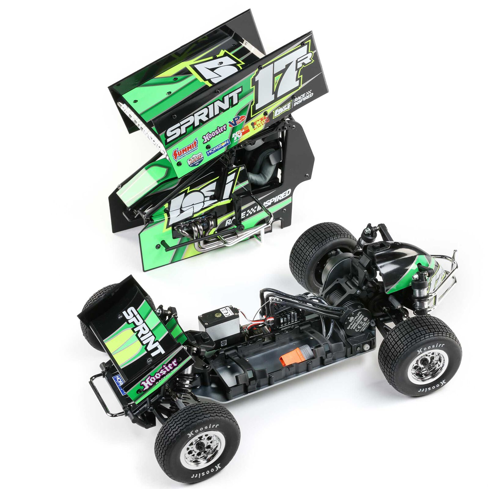 Losi 1/10 22S Sprint 2WD RTR, Blue-LOS-1387T1