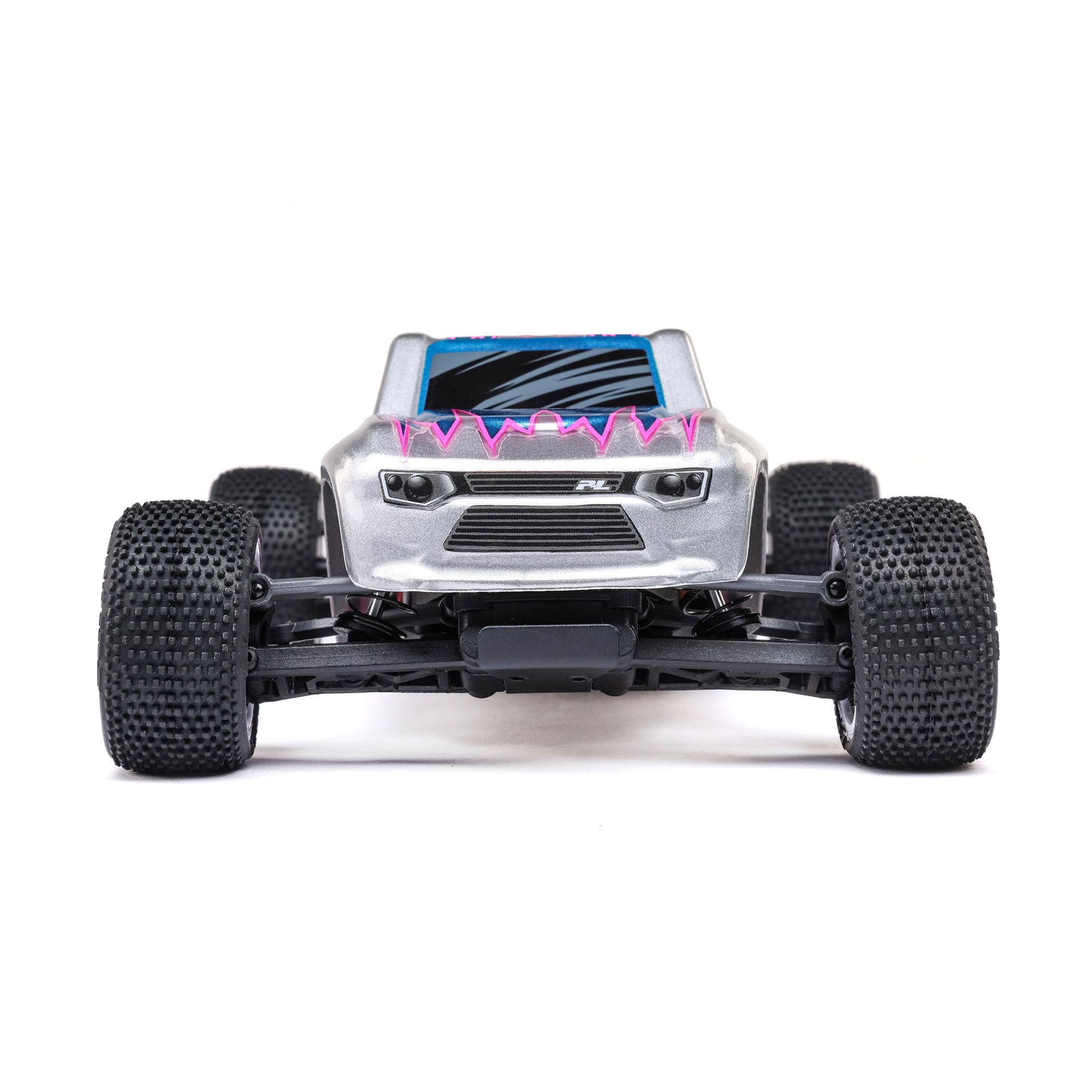 Losi 1/28 Micro-T 2S 2WD RTR Stadium Truck (Battery & Charger Included), White-LOS-1392T1/LOS-1392T2